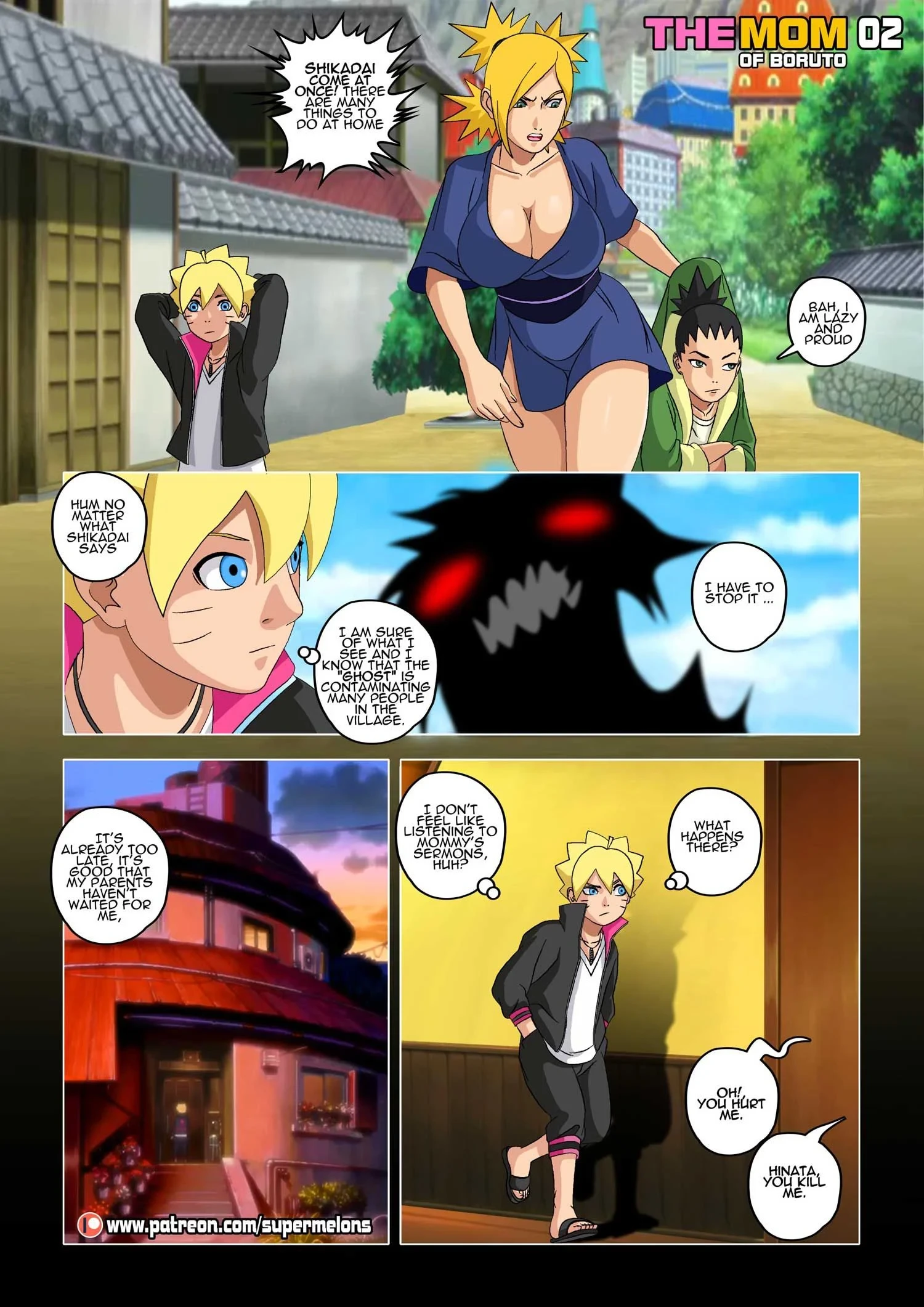 The Mom Of Boruto [Super Melons] - 1 . The Mom of Boruto - Chapter 1 (Boruto) - Page 3