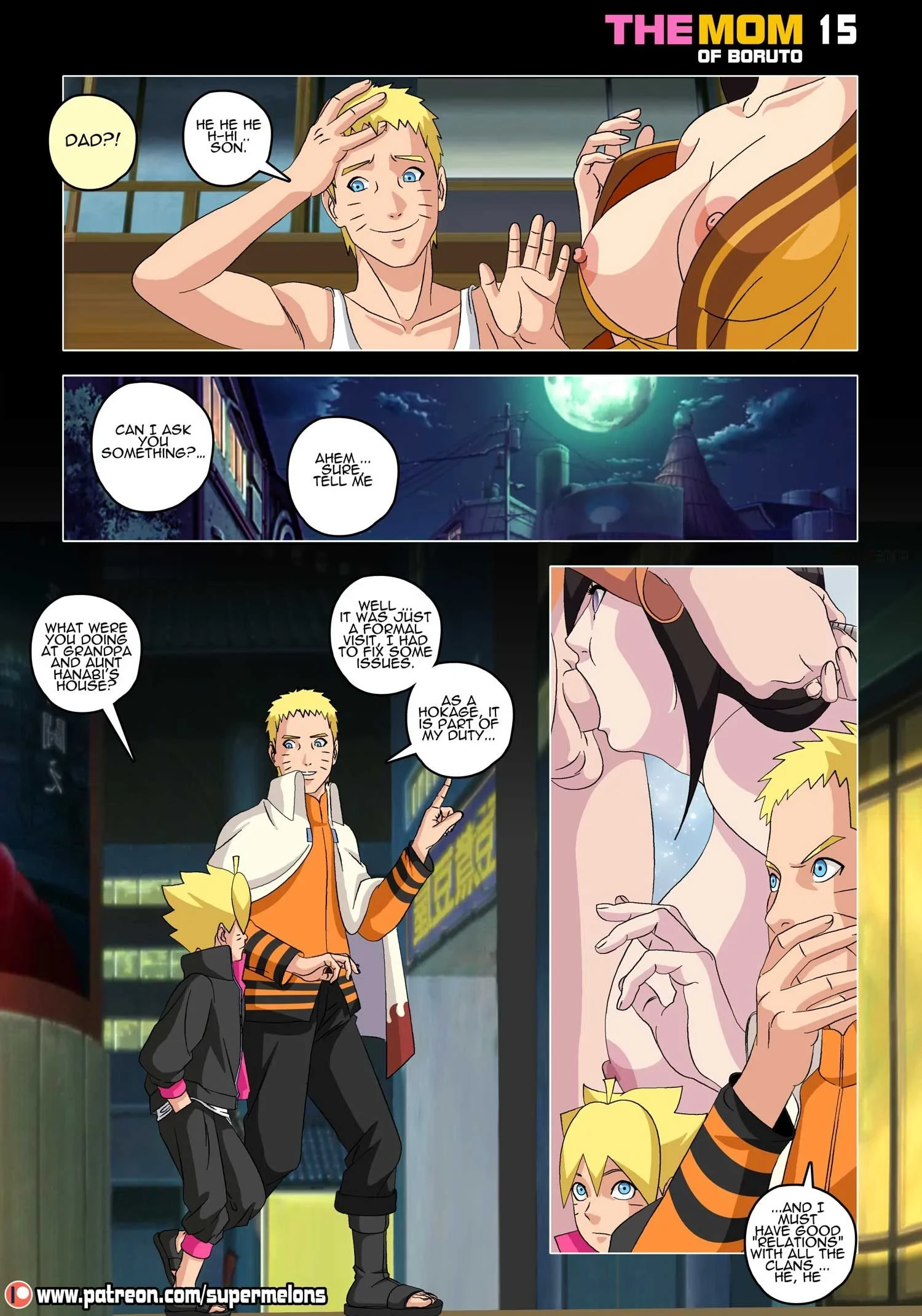 The Mom Of Boruto [Super Melons] - 1 . The Mom of Boruto - Chapter 1 (Boruto) - Page 16