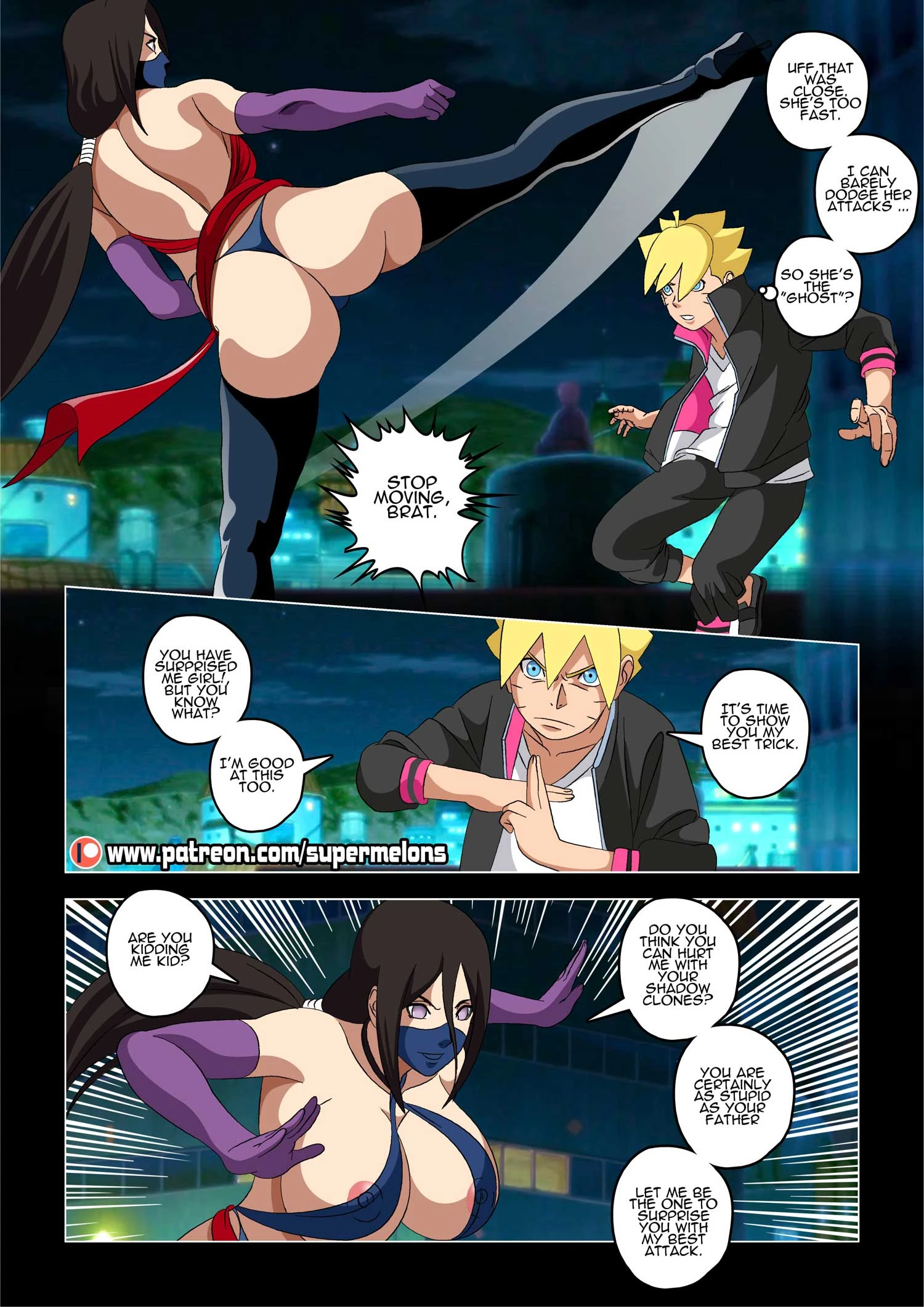 The Mom Of Boruto [Super Melons] - 1 . The Mom of Boruto - Chapter 1 (Boruto) - Page 34