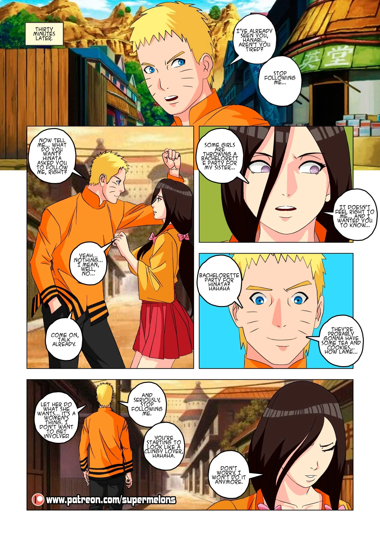 The Mom Of Boruto [Super Melons] - 2.2 . Hanabi Intrusive - Chapter 2 (Boruto) - Page 17