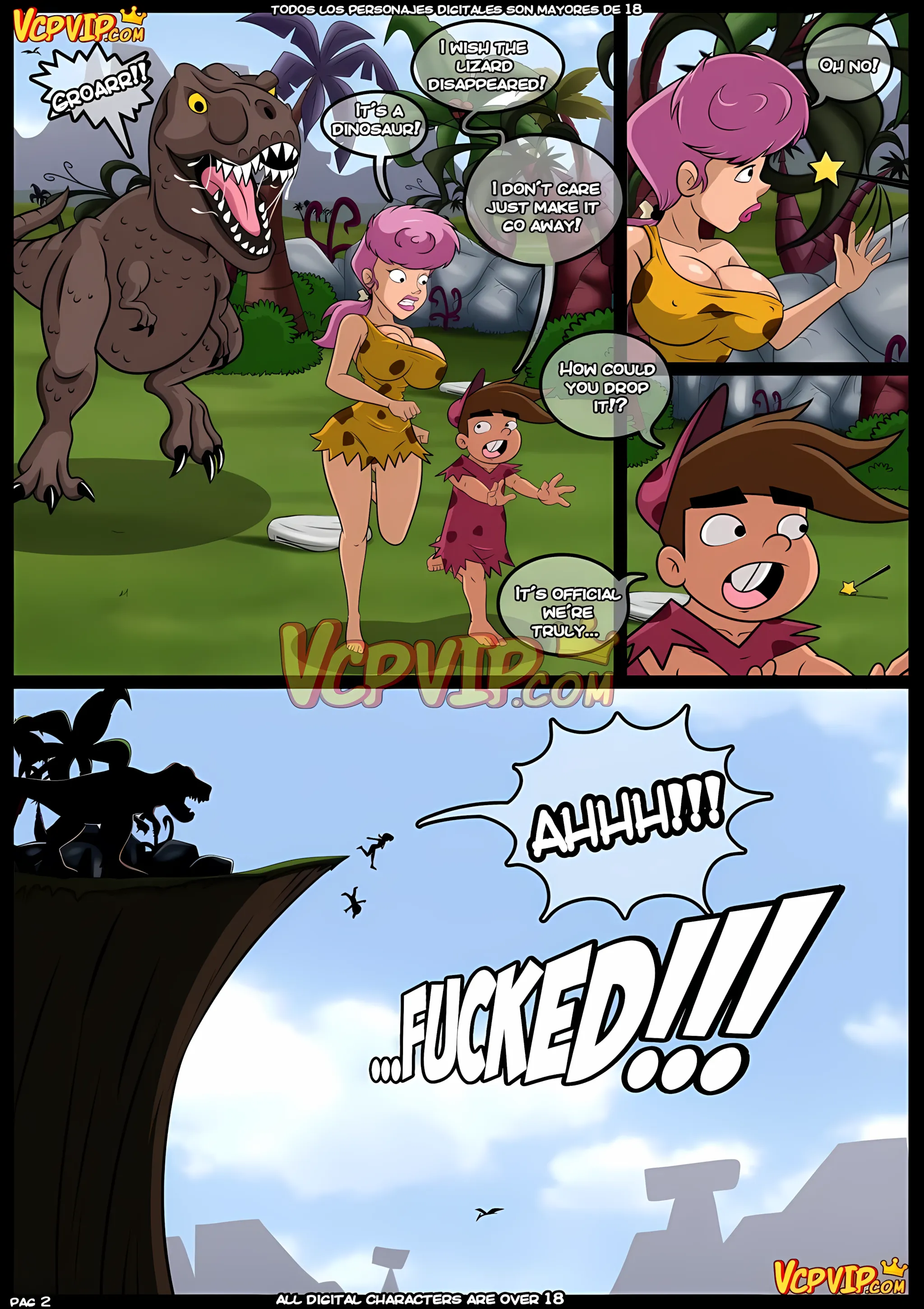 MILF Catcher’s [Croc] - 3 . MILF Catcher's - Chapter 3 (The Flintstones) - Page 3