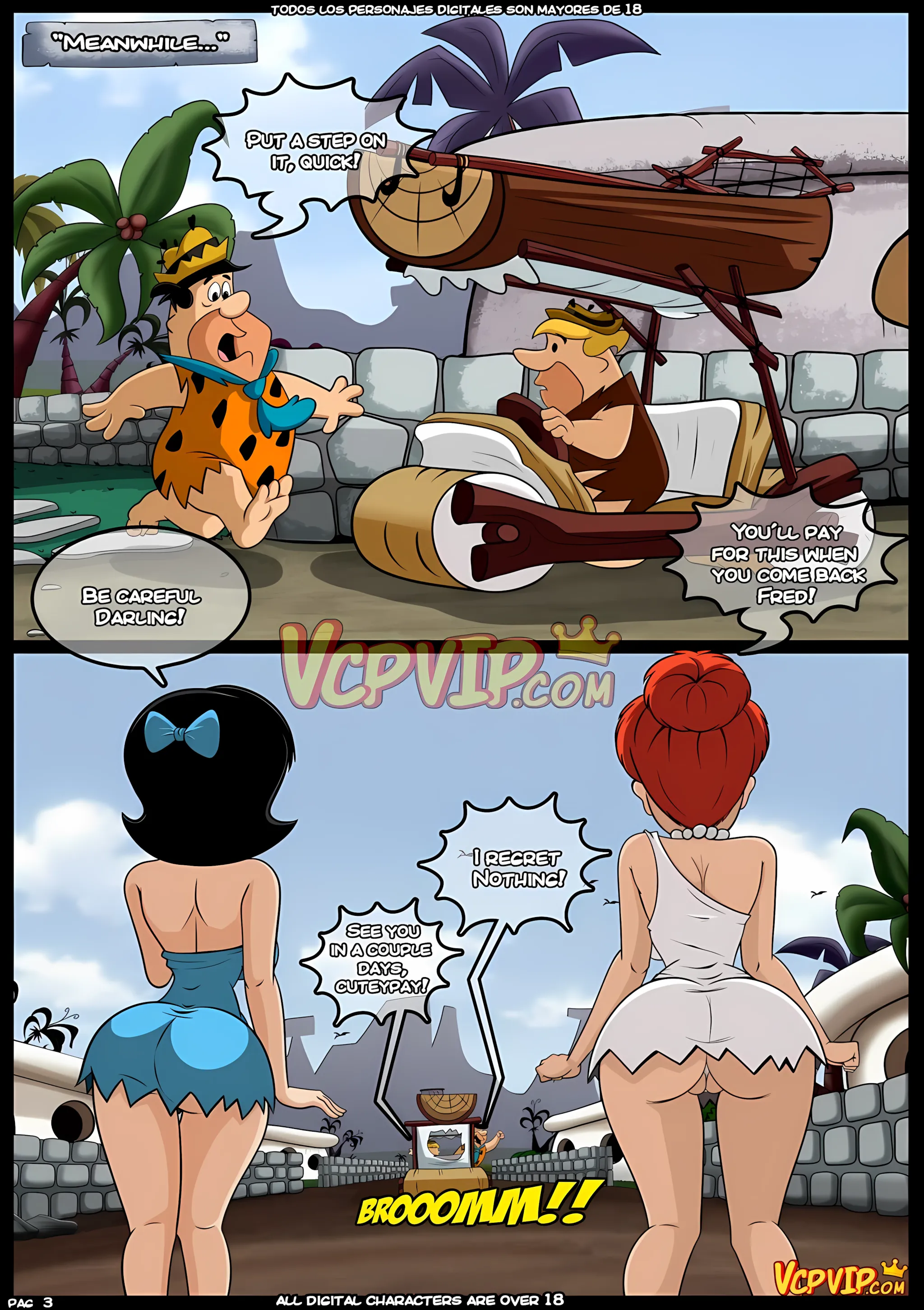 MILF Catcher’s [Croc] - 3 . MILF Catcher's - Chapter 3 (The Flintstones) - Page 4