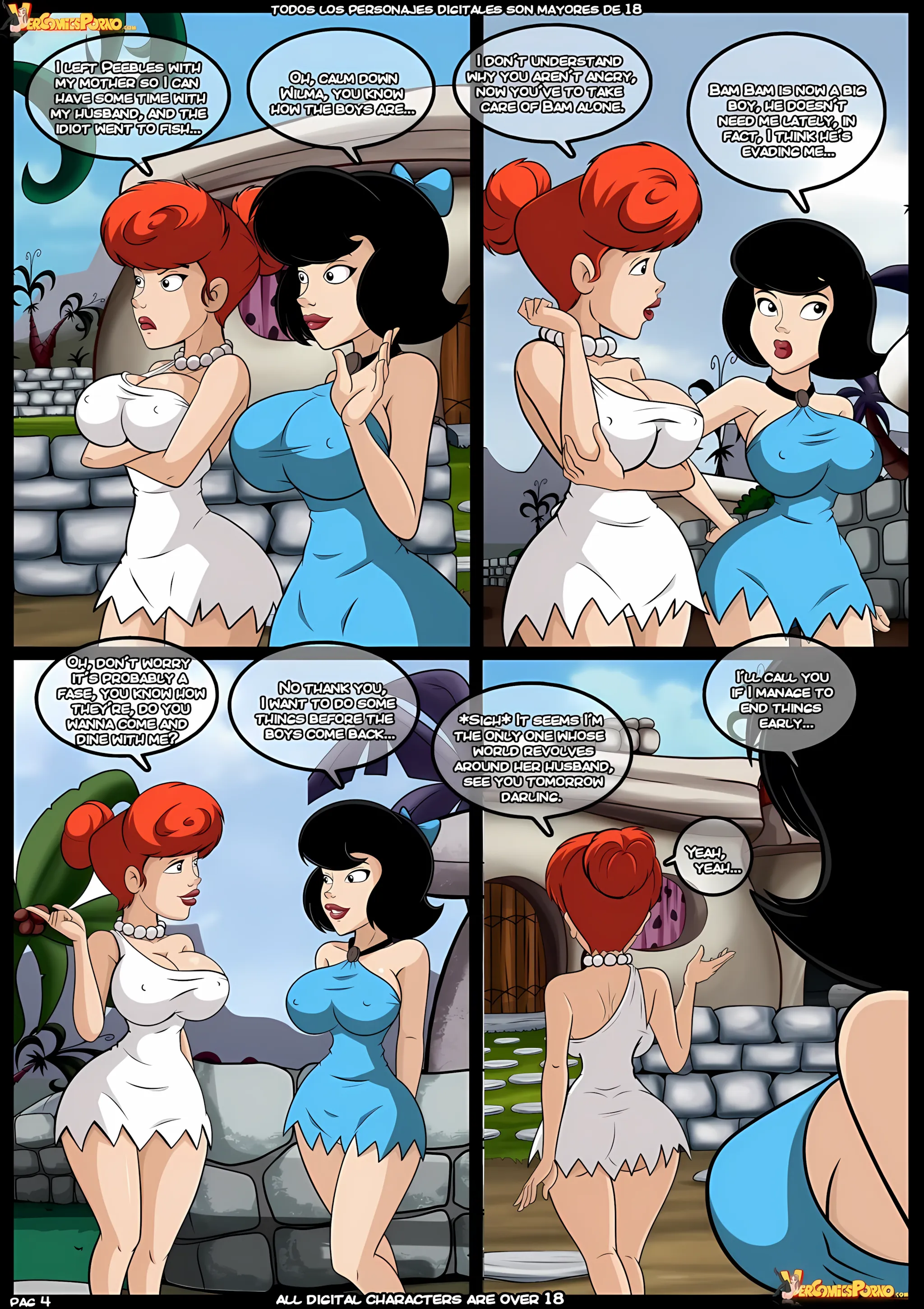 MILF Catcher’s [Croc] - 3 . MILF Catcher's - Chapter 3 (The Flintstones) - Page 5