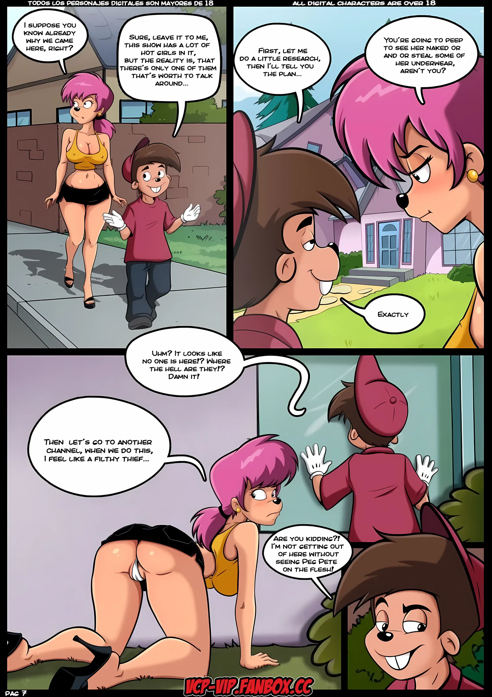 MILF Catcher’s [Croc] - 6 . MILF Catcher's - Chapter 6 (Goof Troop) - Page 8