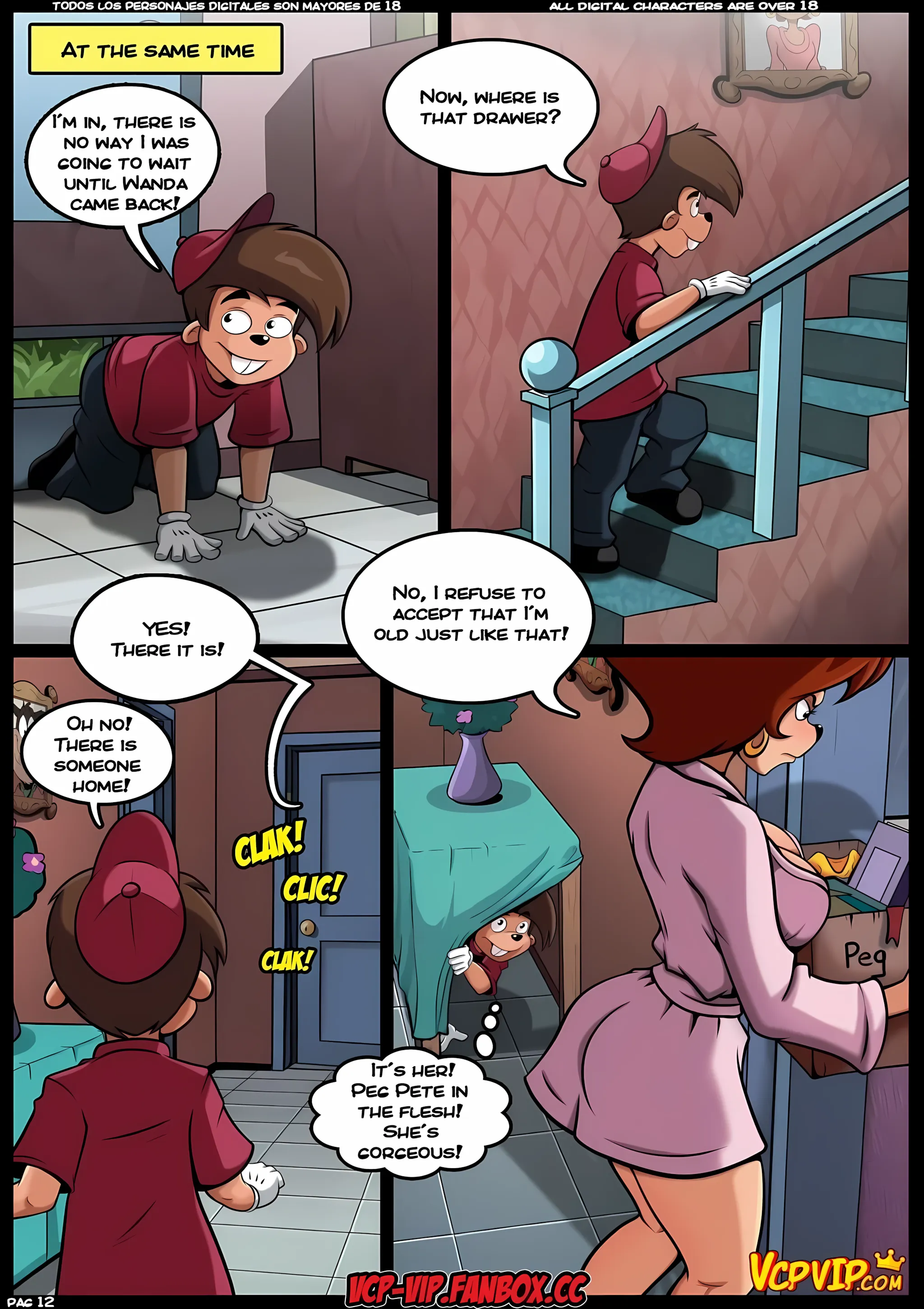 MILF Catcher’s [Croc] - 6 . MILF Catcher's - Chapter 6 (Goof Troop) - Page 13