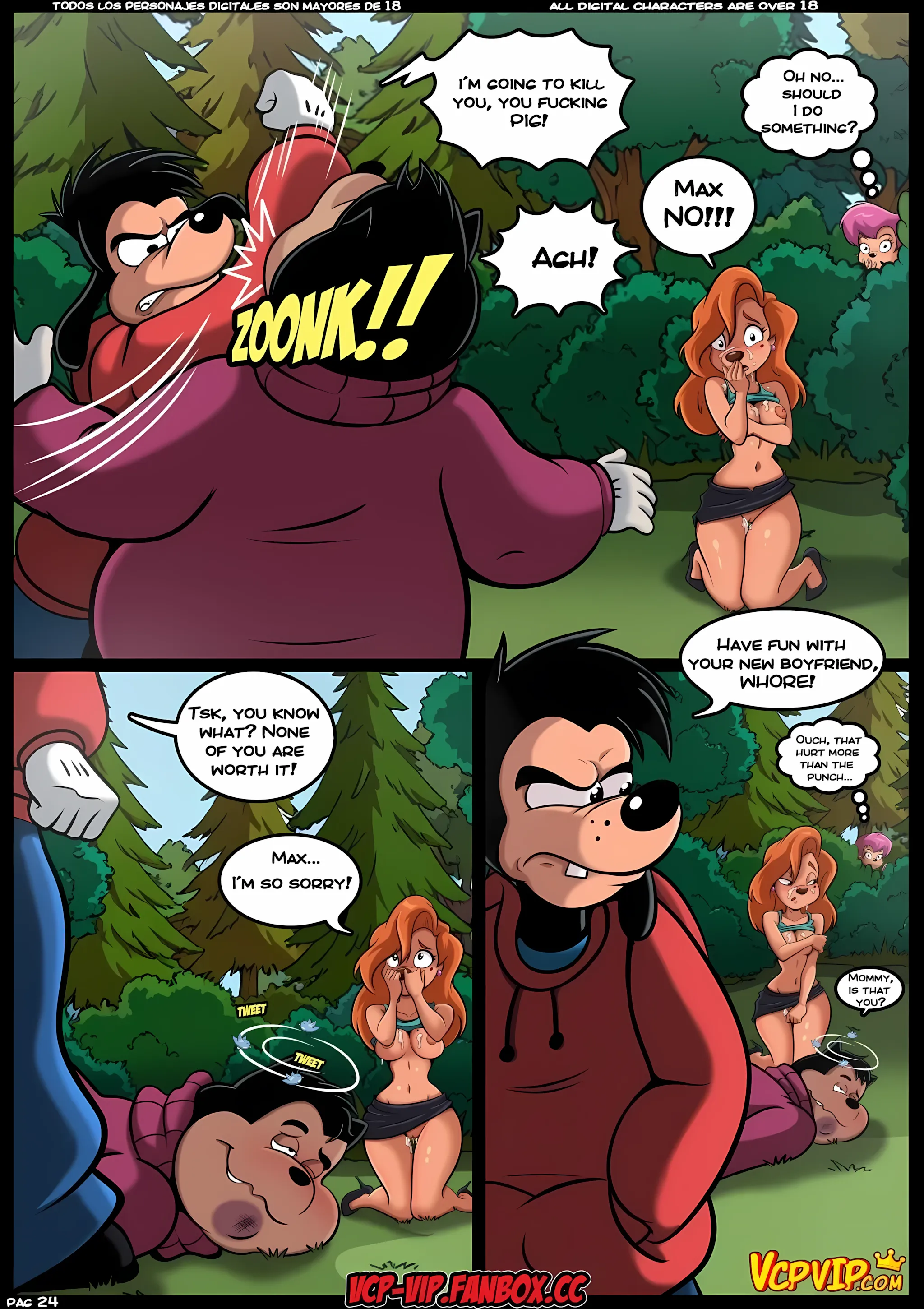 MILF Catcher’s [Croc] - 6 . MILF Catcher's - Chapter 6 (Goof Troop) - Page 25