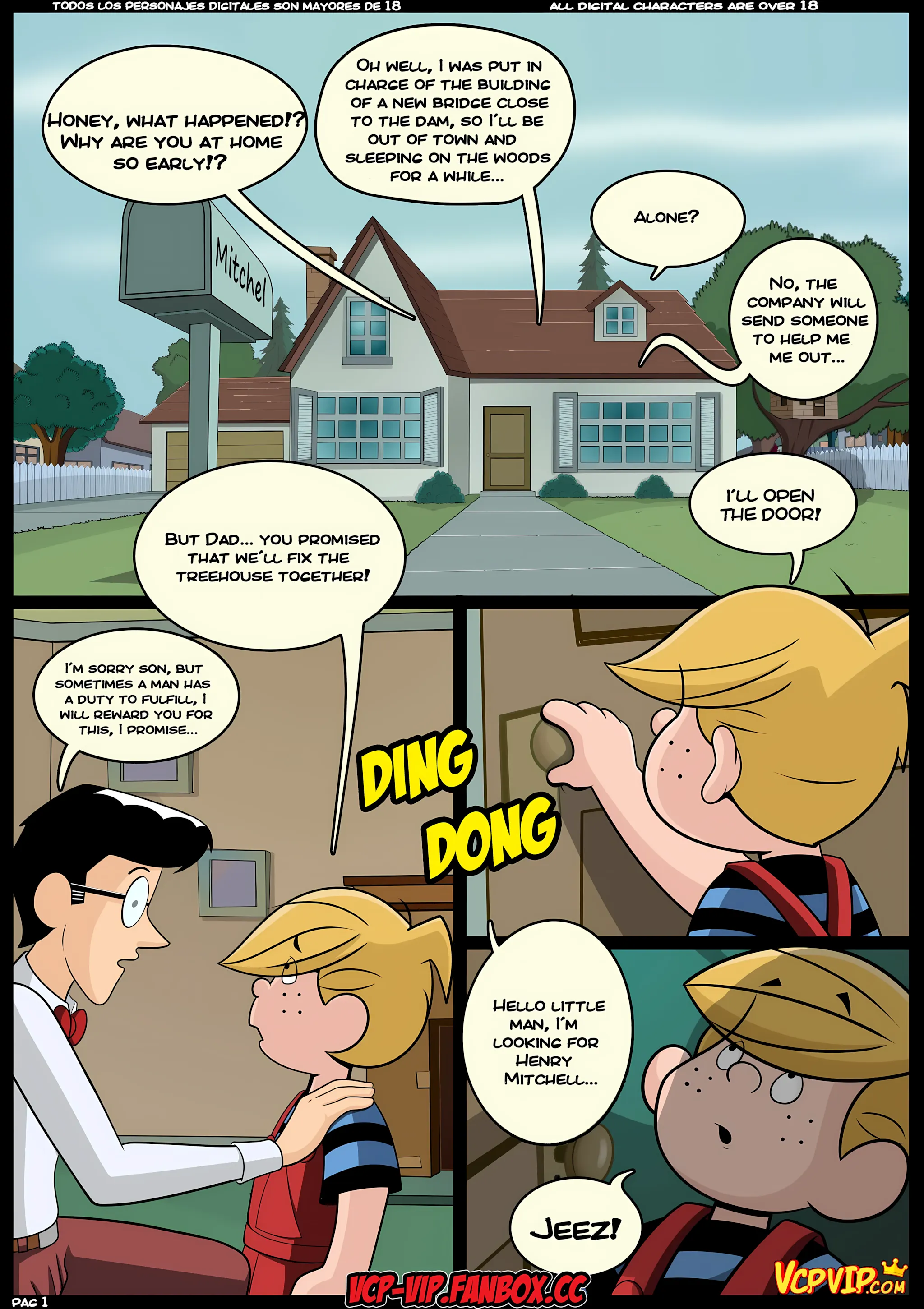 MILF Catcher’s [Croc] - 4 . MILF Catcher's - Chapter 4 (Dennis the Menace) - Page 2