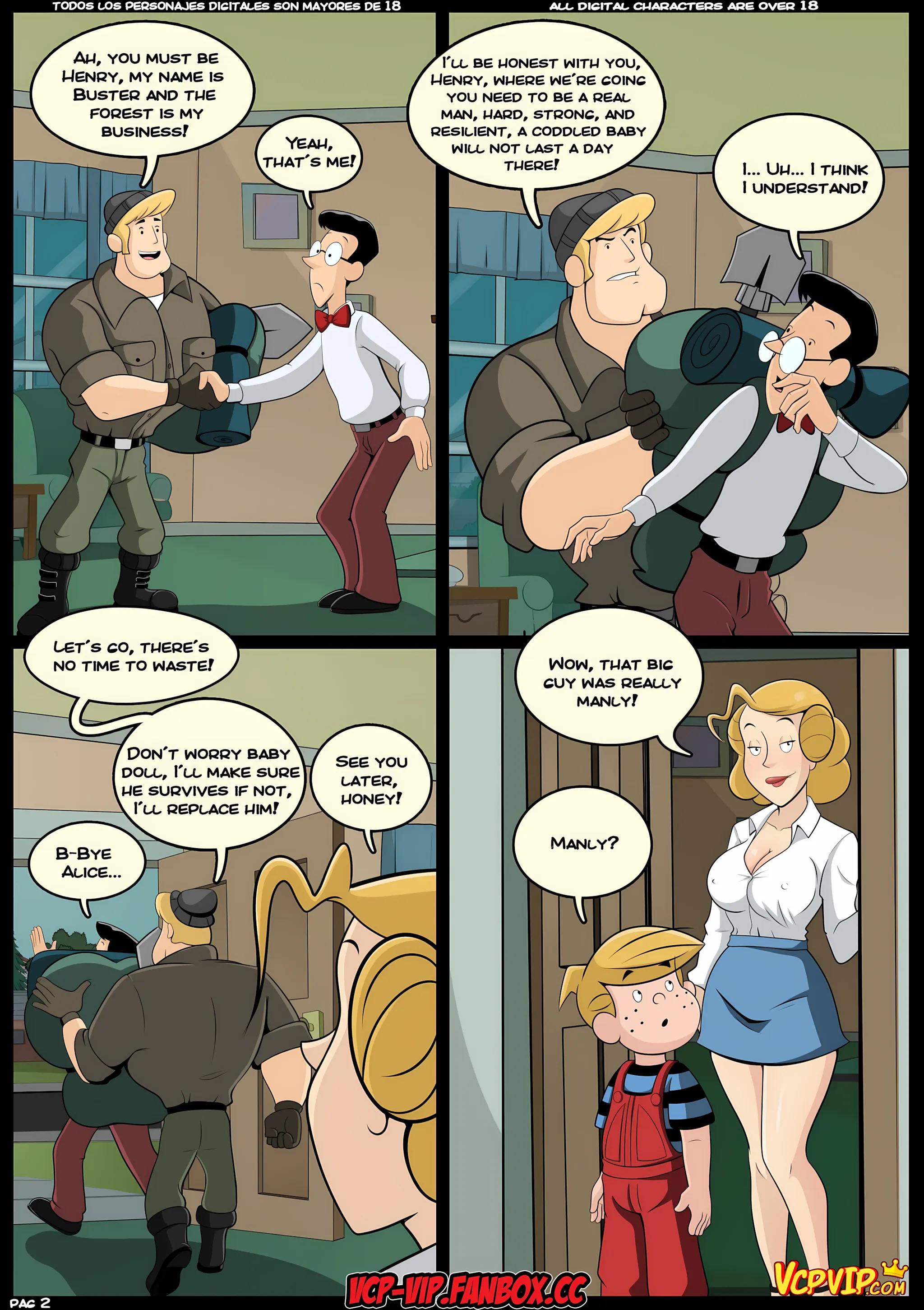 MILF Catcher’s [Croc] - 4 . MILF Catcher's - Chapter 4 (Dennis the Menace) - Page 3