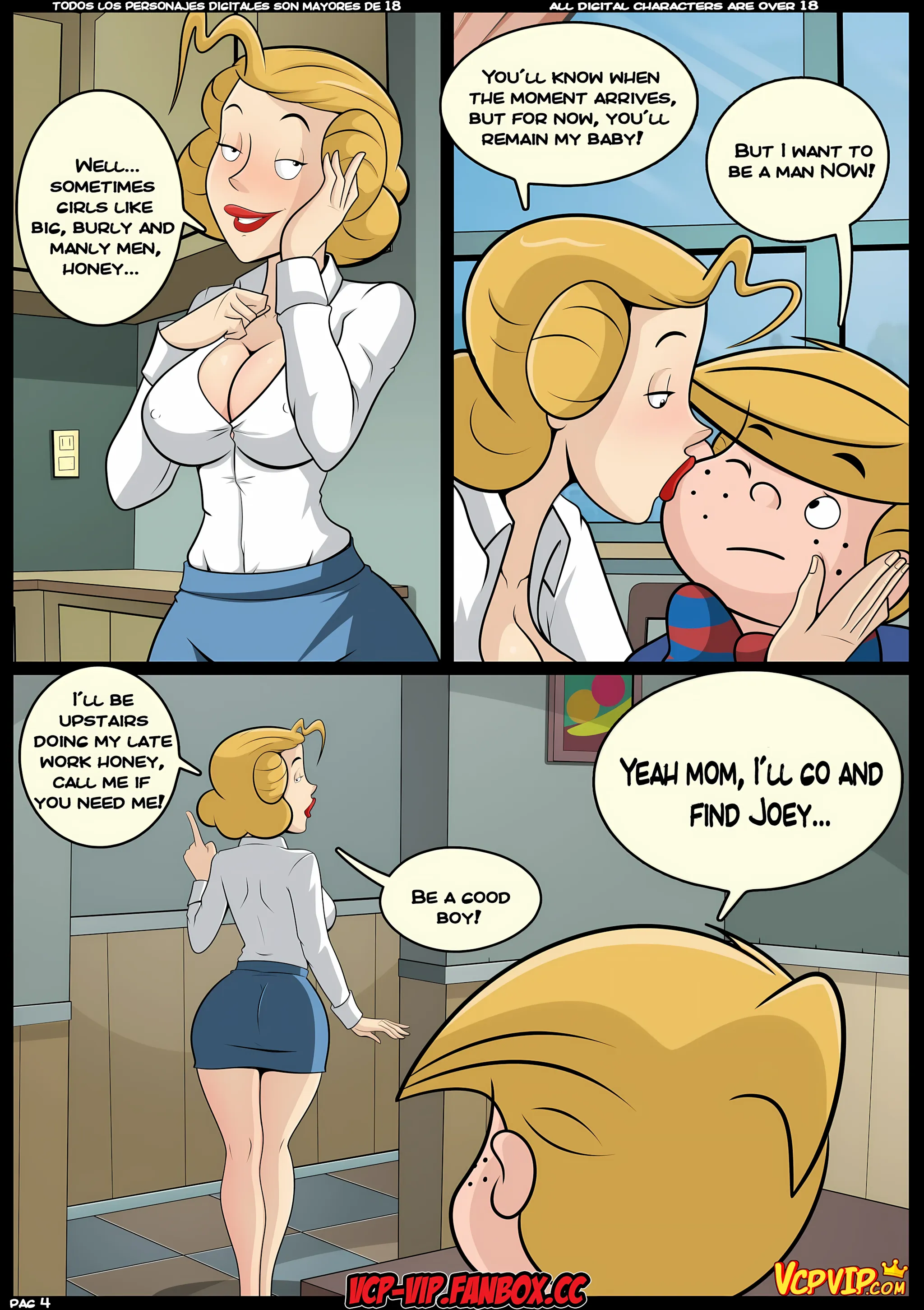 MILF Catcher’s [Croc] - 4 . MILF Catcher's - Chapter 4 (Dennis the Menace) - Page 5