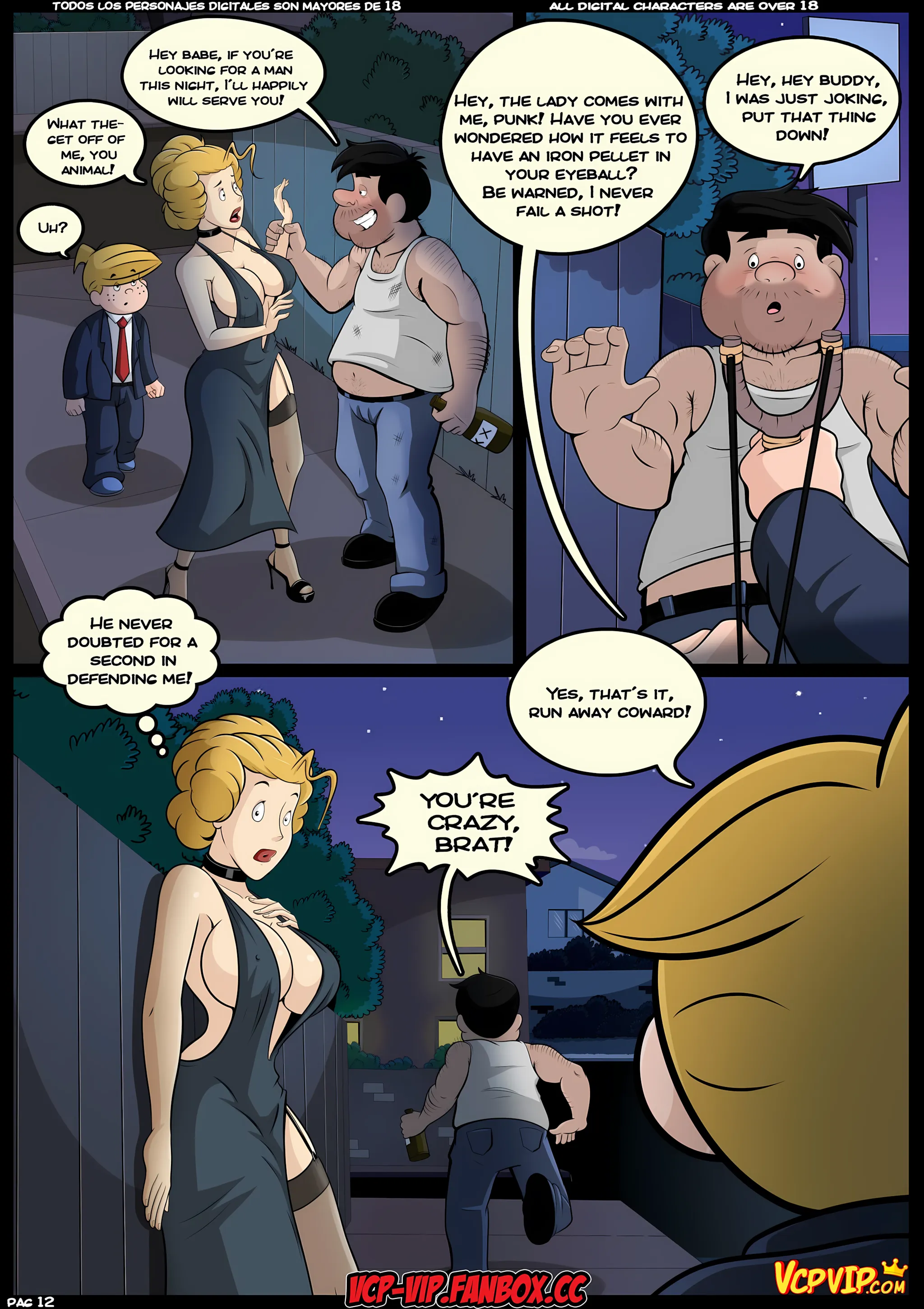 MILF Catcher’s [Croc] - 4 . MILF Catcher's - Chapter 4 (Dennis the Menace) - Page 13