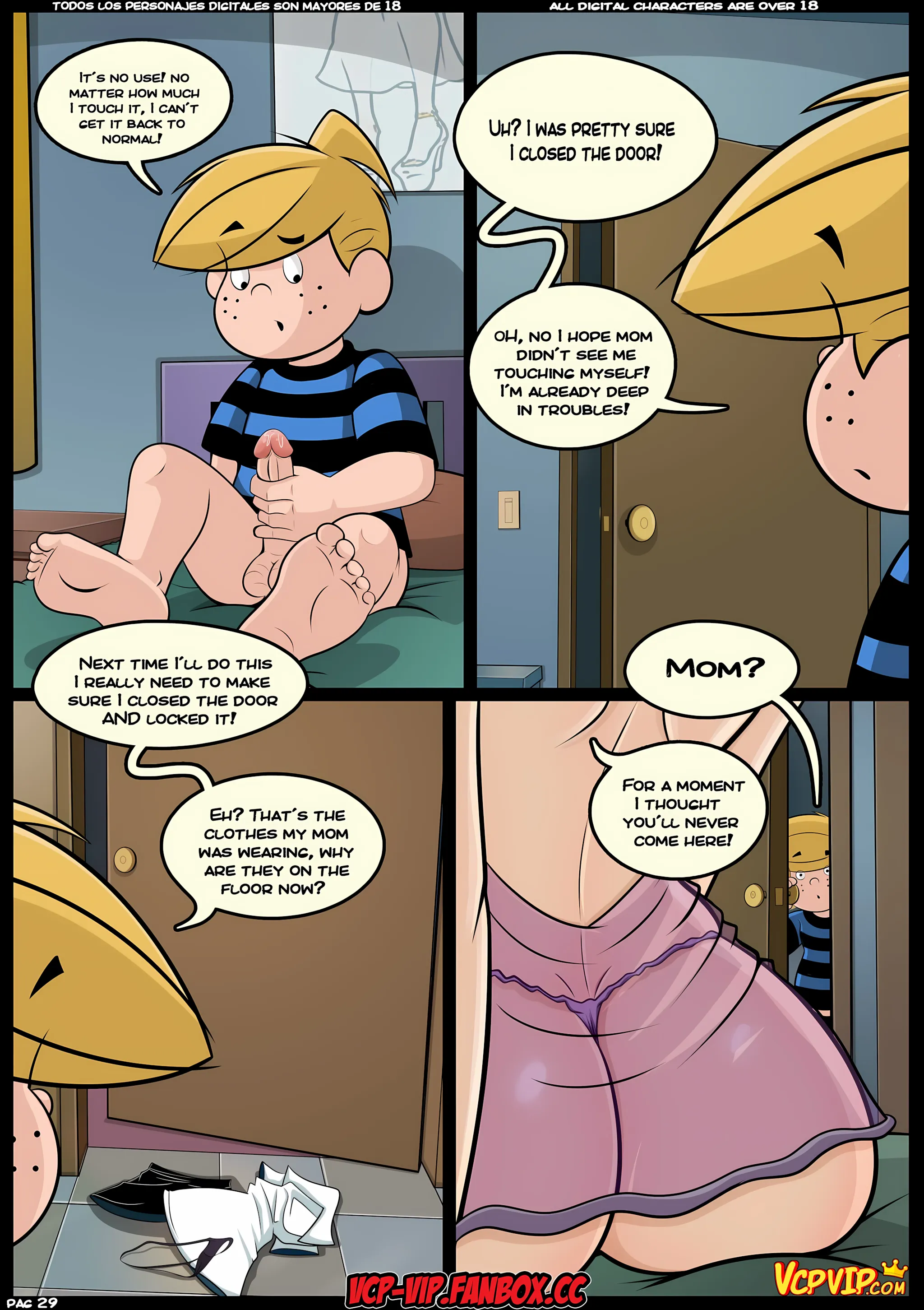 MILF Catcher’s [Croc] - 4 . MILF Catcher's - Chapter 4 (Dennis the Menace) - Page 30