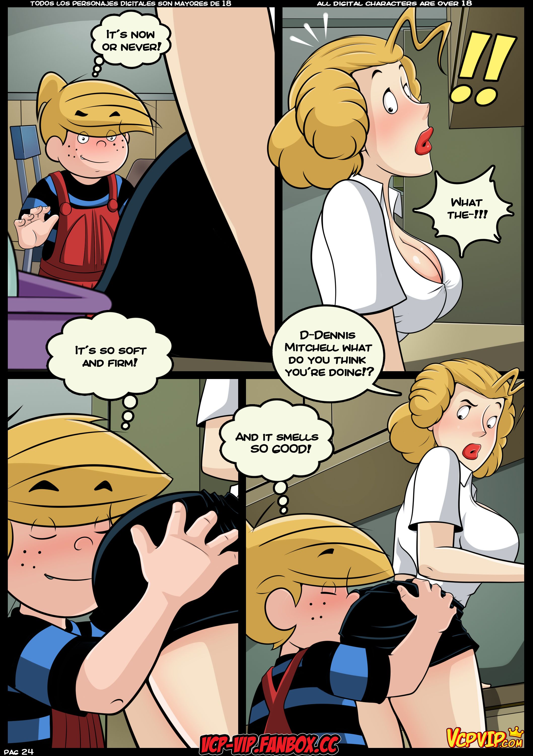 Dennis the menace adult comics