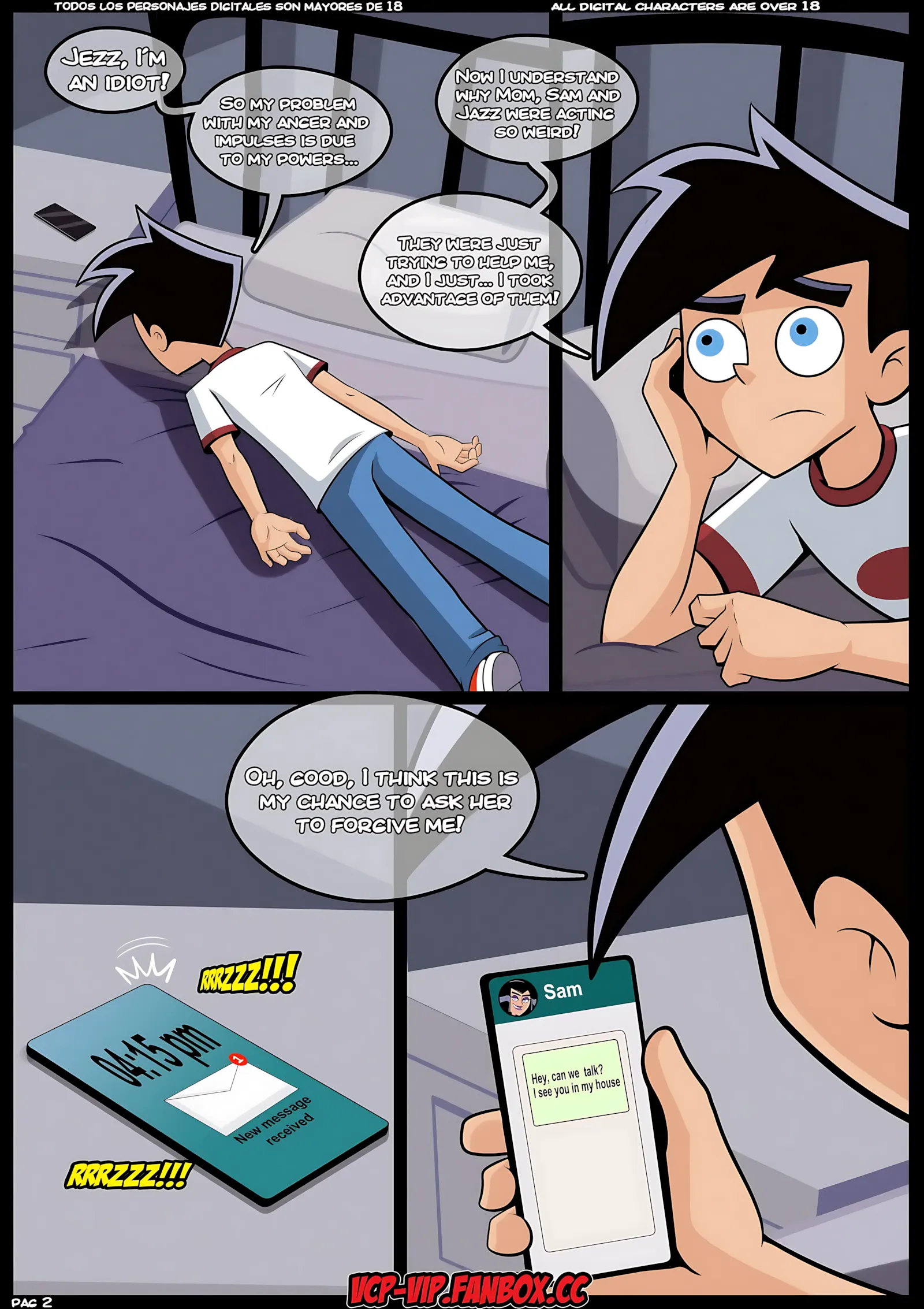 Ghost Puberty (Danny Phantom) - 4. Ghost Puberty 4 [Milky Bunny] - Page 3
