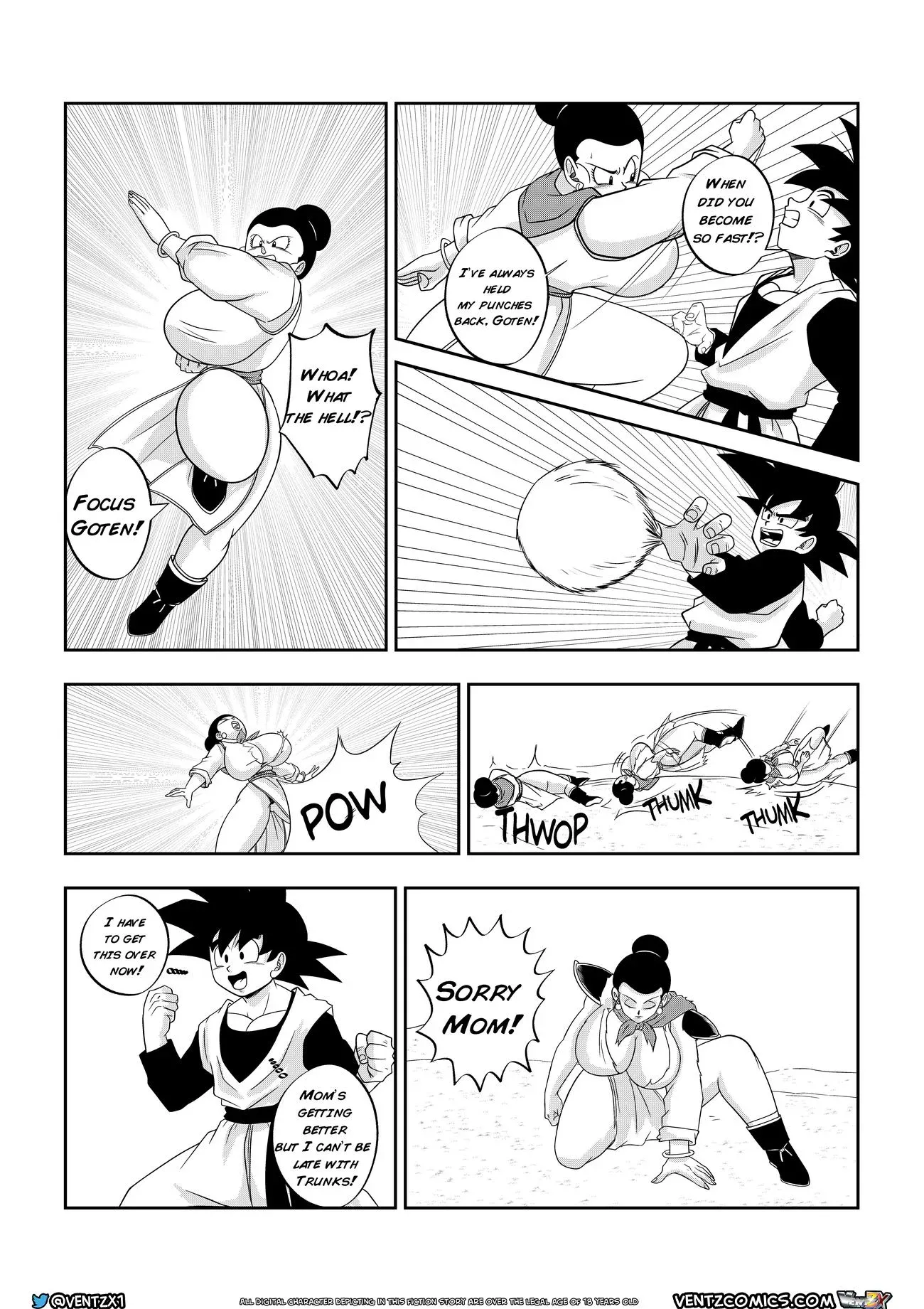 Chichi’s Special Training (Dragon Ball Z) - 1 . Super Dragon Ball: Eros - Chichi's Special Training  - Page 5