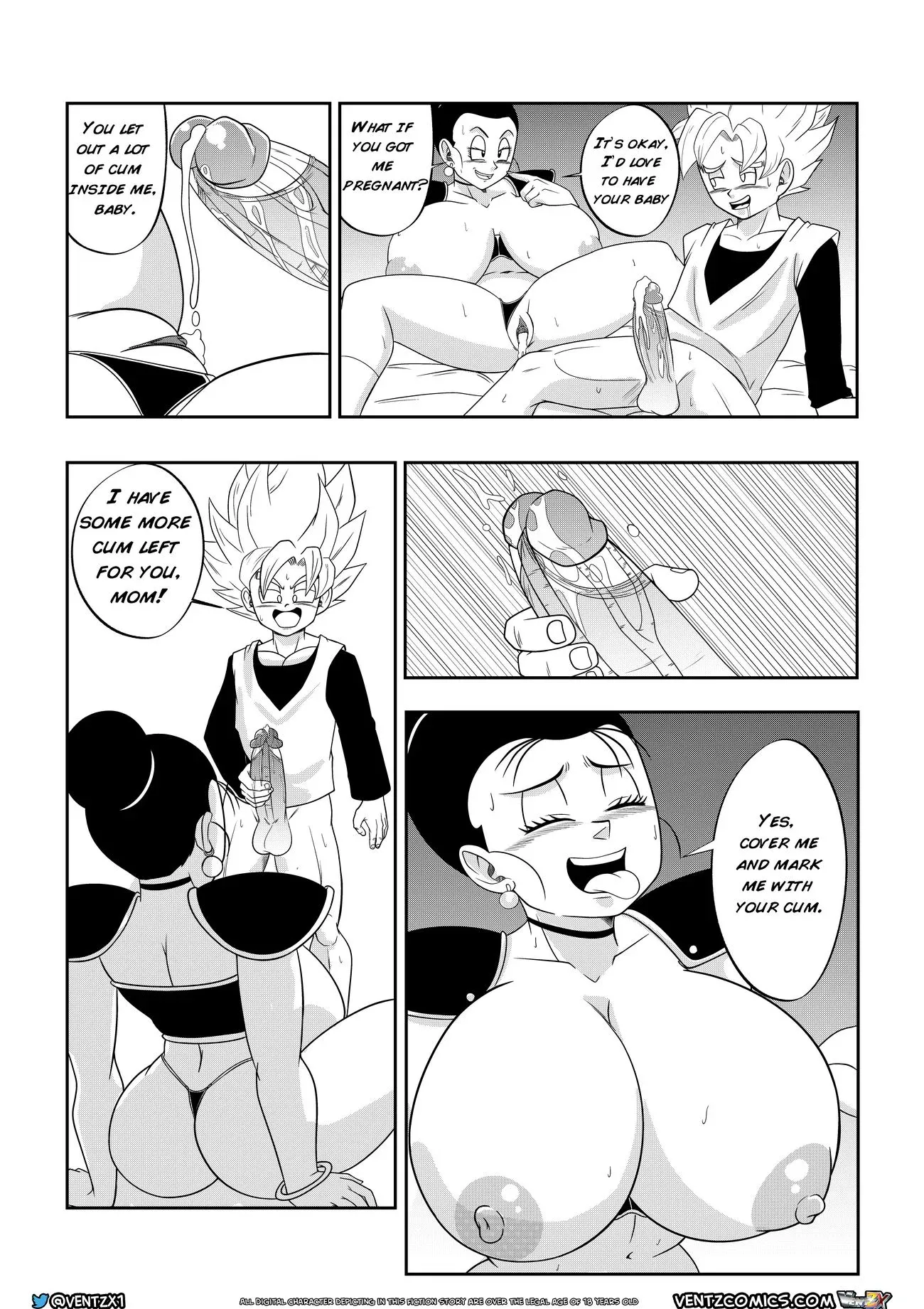 Chichi’s Special Training (Dragon Ball Z) - 1 . Super Dragon Ball: Eros - Chichi's Special Training  - Page 15