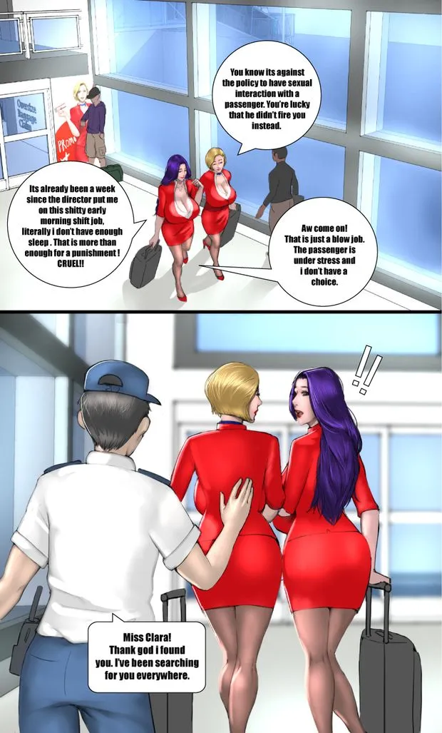 Milf Airline [Scarlett Ann] - 1 . MILF Airline - Chapter 1 - Page 12
