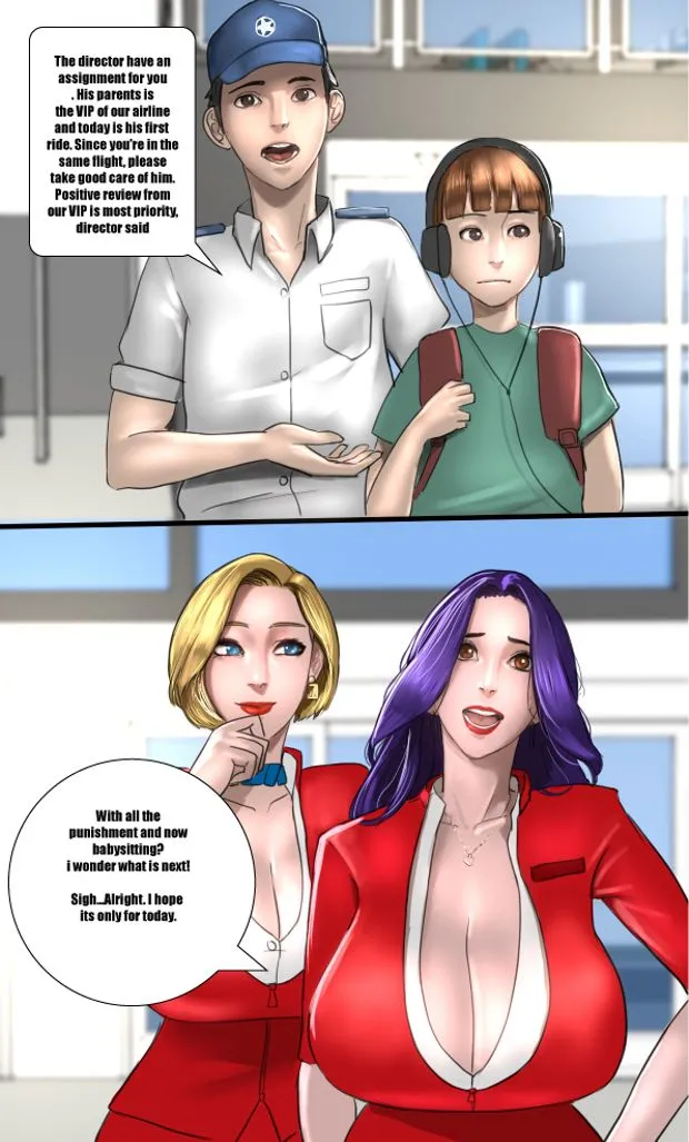 Milf Airline [Scarlett Ann] - 1 . MILF Airline - Chapter 1 - Page 13