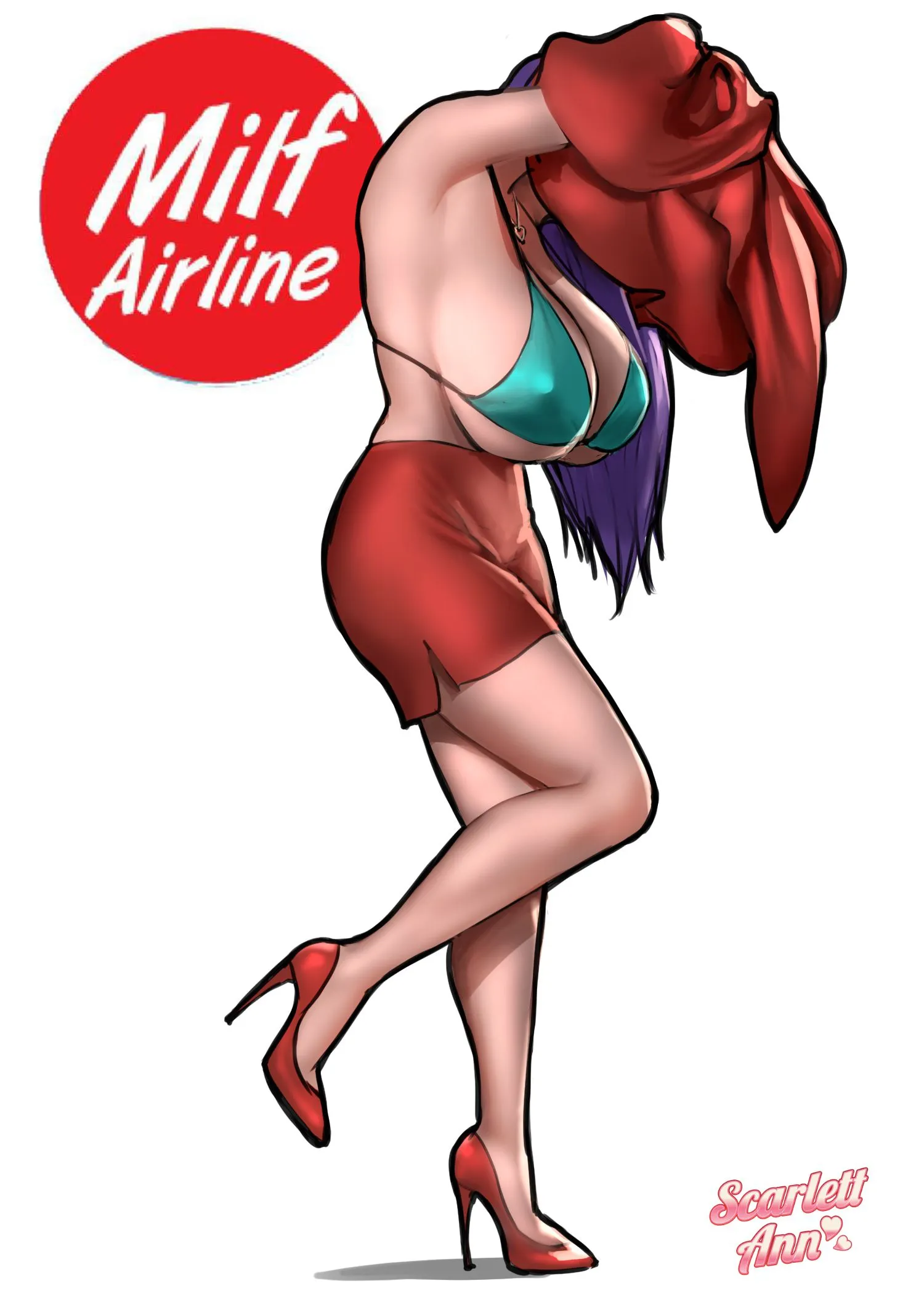 Milf Airline [Scarlett Ann] - 1 . MILF Airline - Chapter 1 - Page 90
