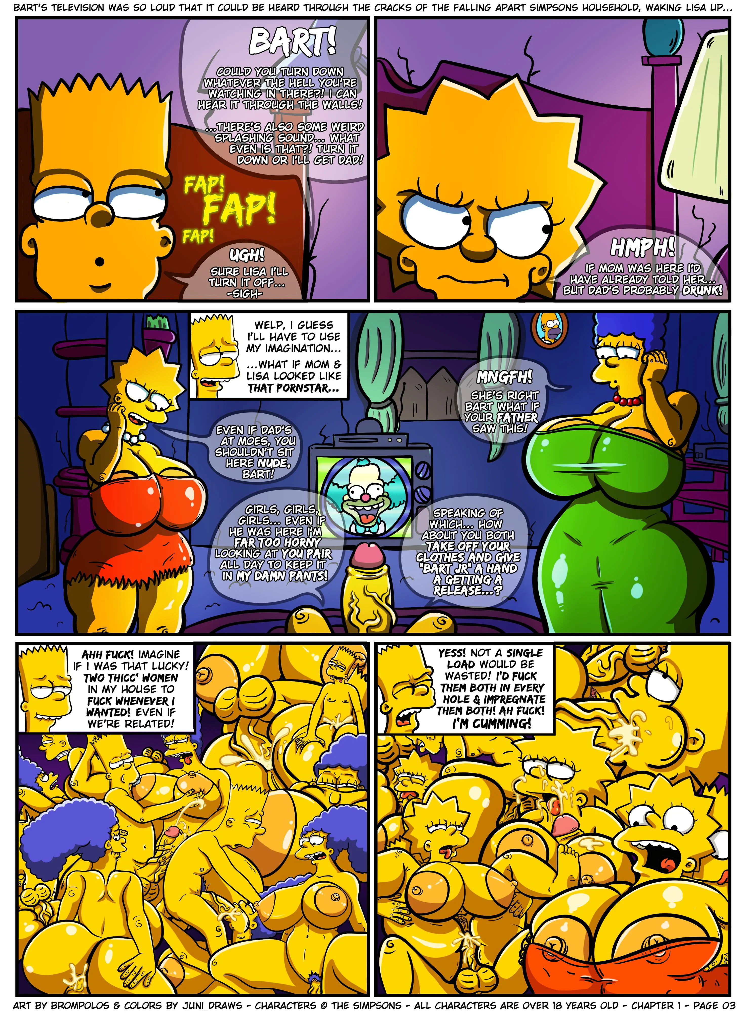 The Sexensteins (The Simpsons) - 1. The Sexensteins - Chapter 1 [Brompolos] - Page 4