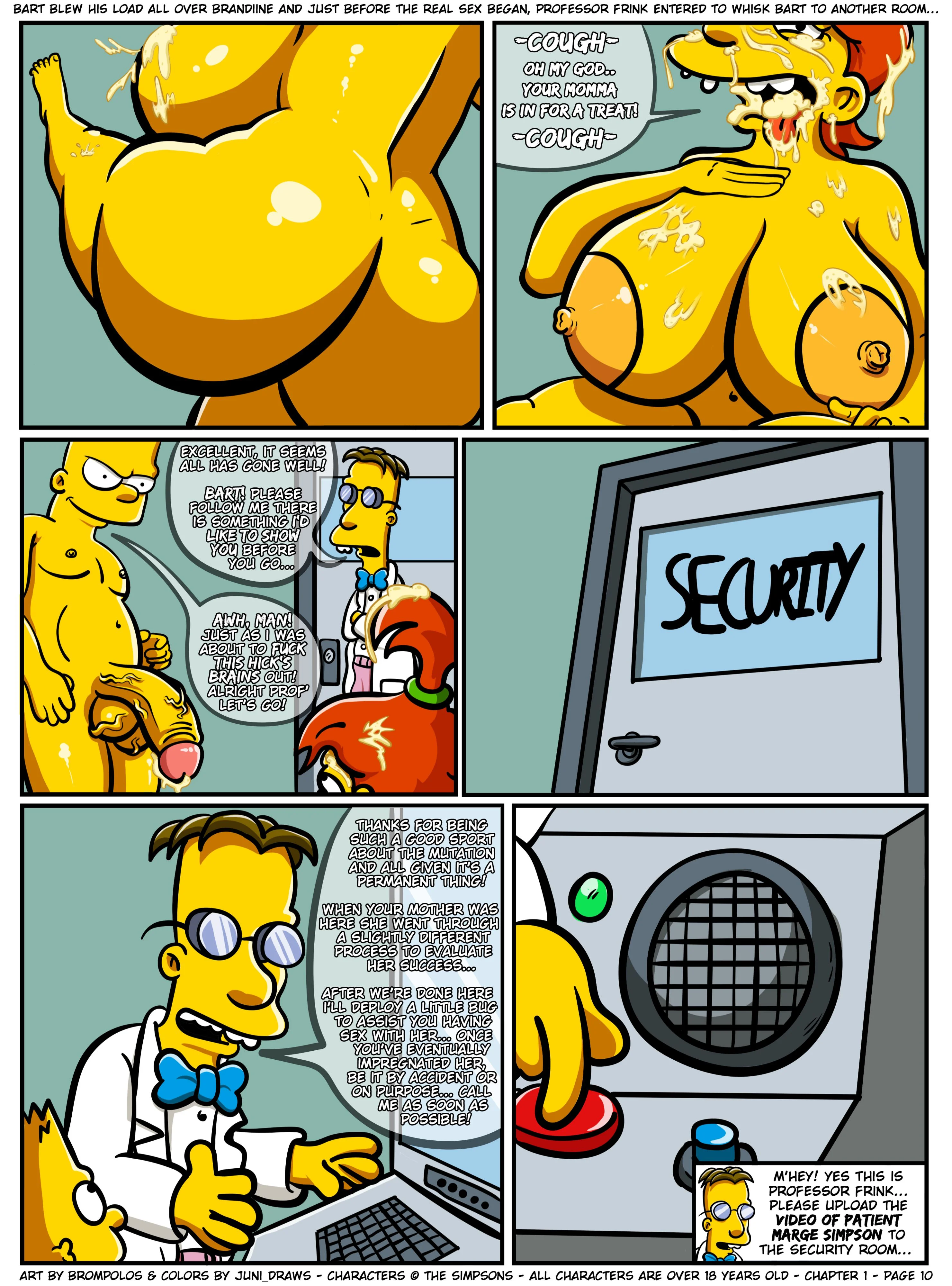 The Sexensteins (The Simpsons) - 1. The Sexensteins - Chapter 1 [Brompolos] - Page 11