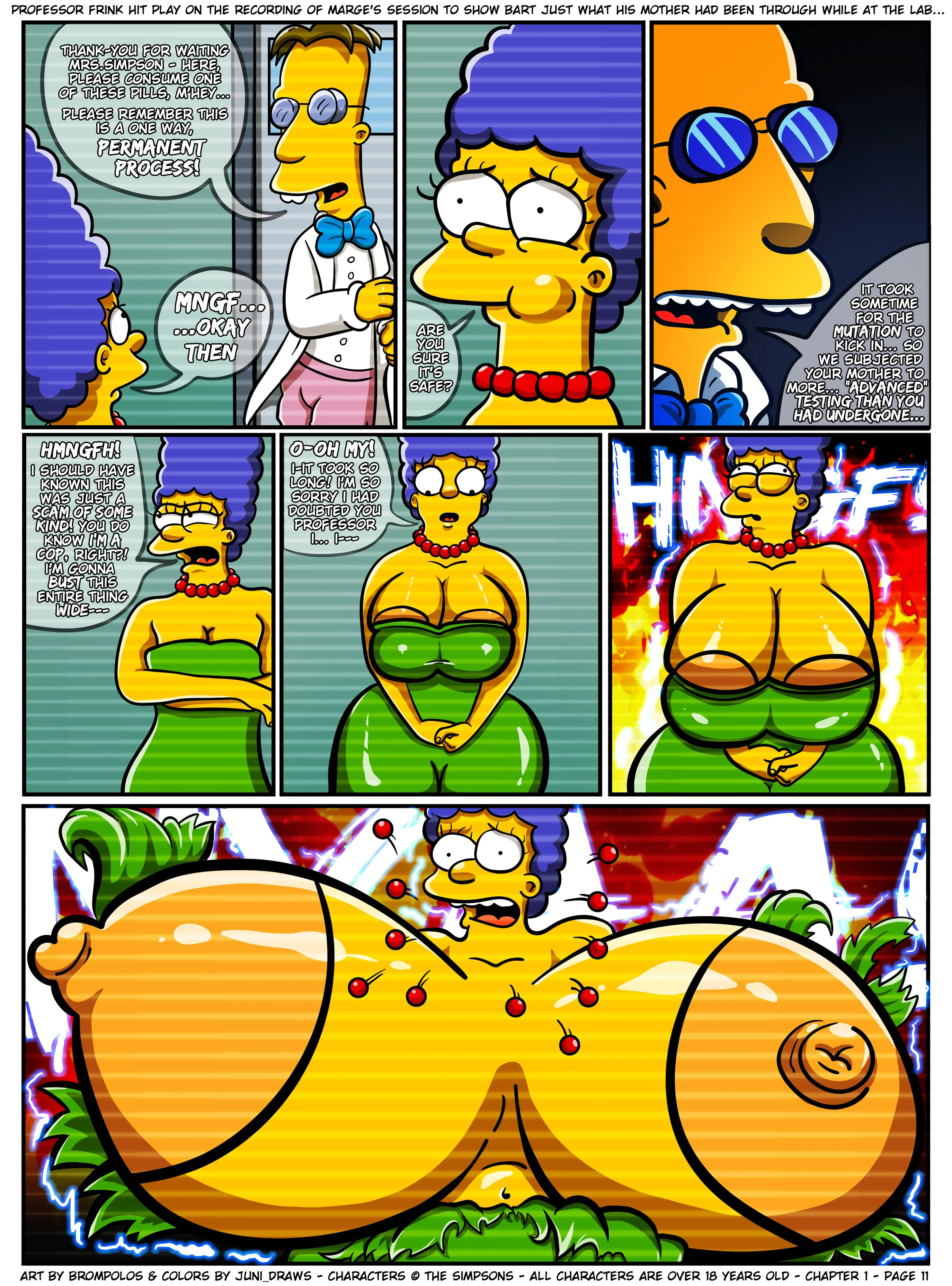 The Sexensteins (The Simpsons) - 1. The Sexensteins - Chapter 1 [Brompolos] - Page 12