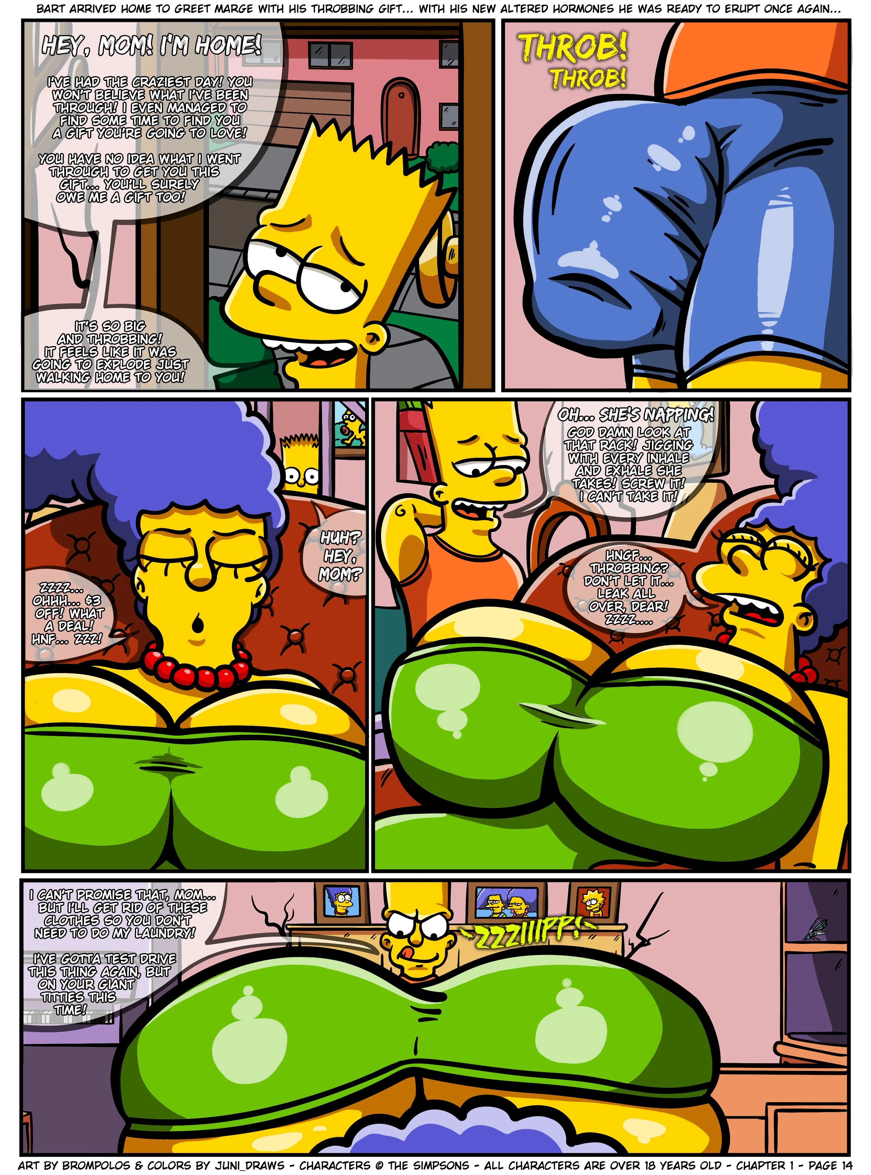 The Sexensteins (The Simpsons) - 1. The Sexensteins - Chapter 1 [Brompolos] - Page 15