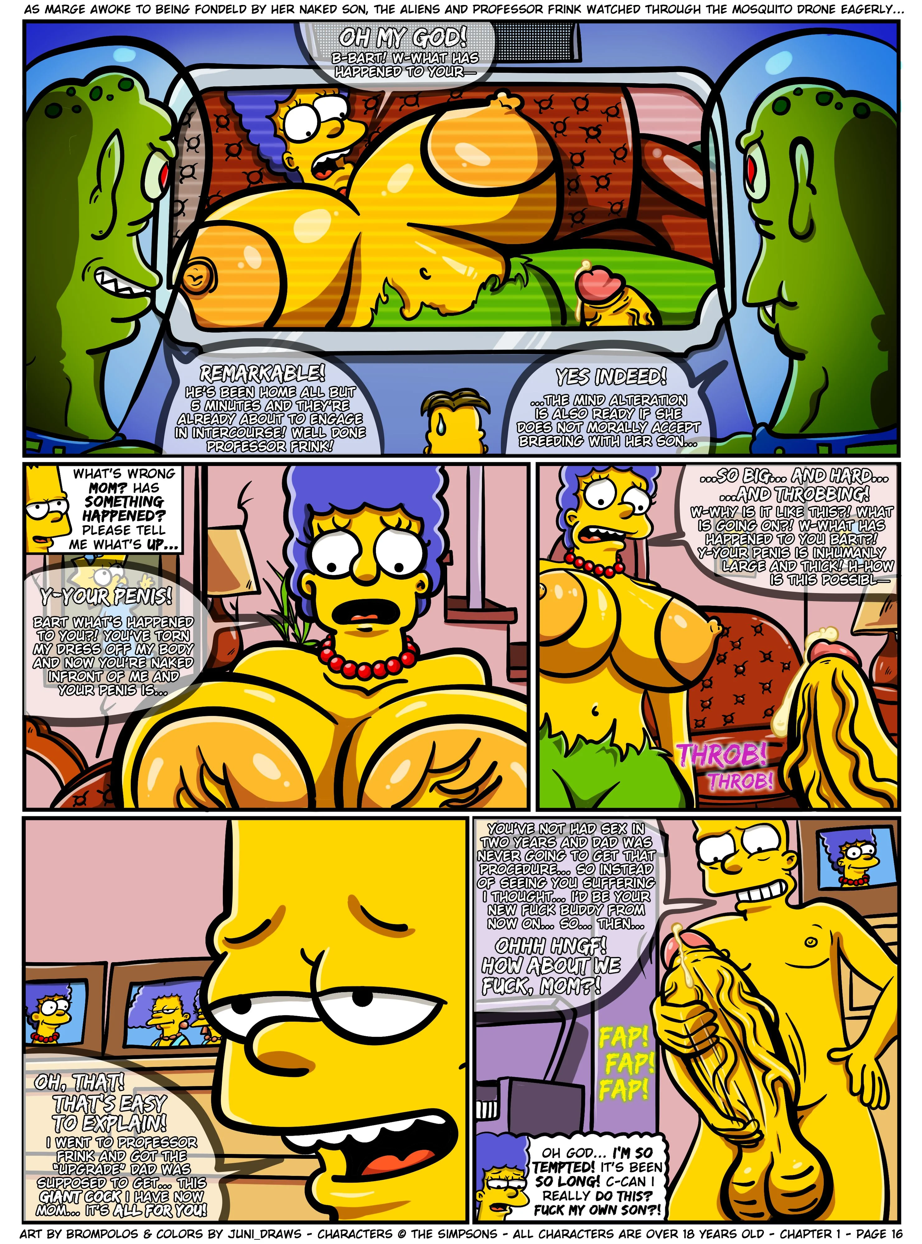 The Sexensteins (The Simpsons) - 1. The Sexensteins - Chapter 1 [Brompolos] - Page 17