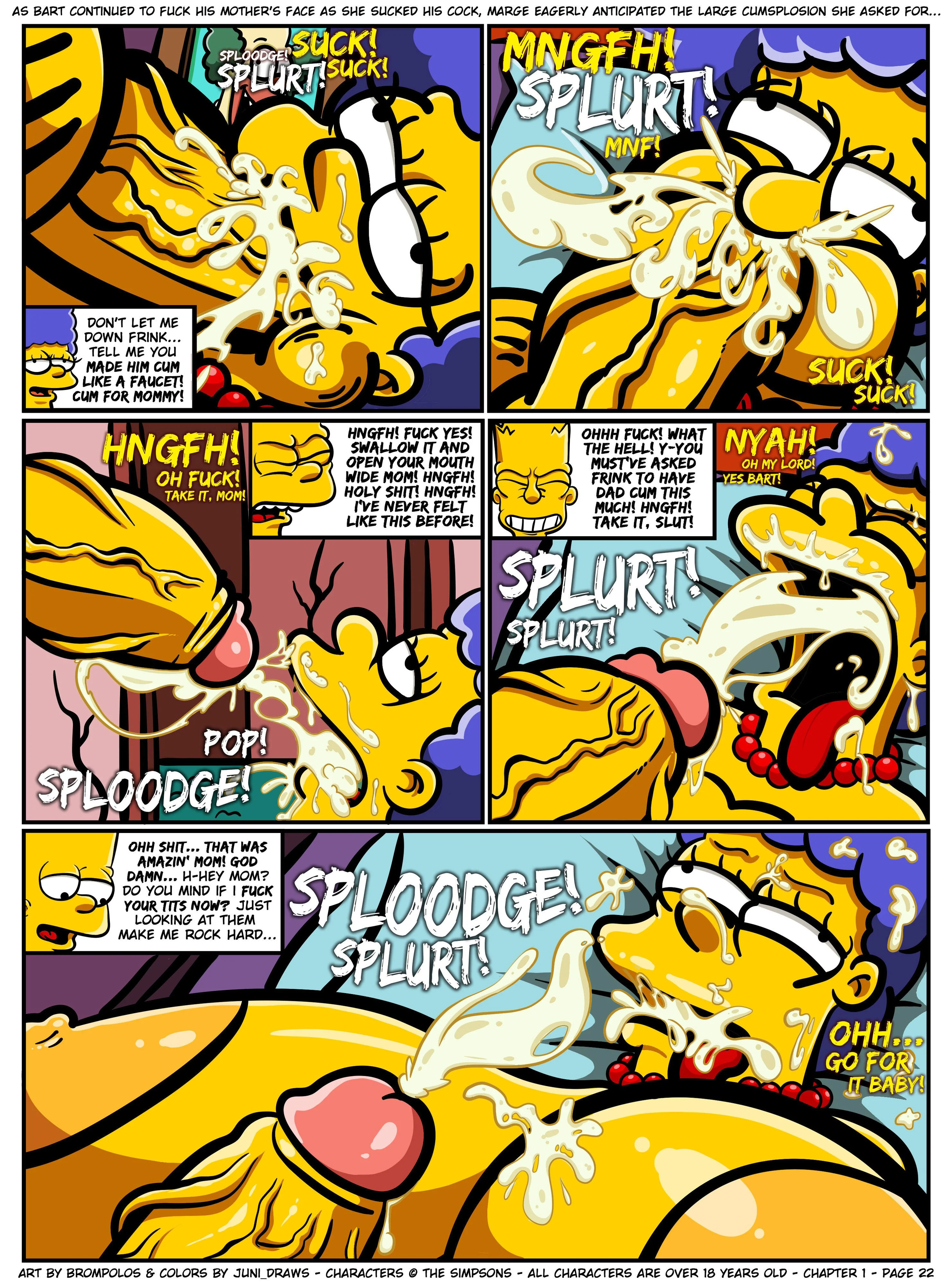 The Sexensteins (The Simpsons) - 1. The Sexensteins - Chapter 1 [Brompolos] - Page 23