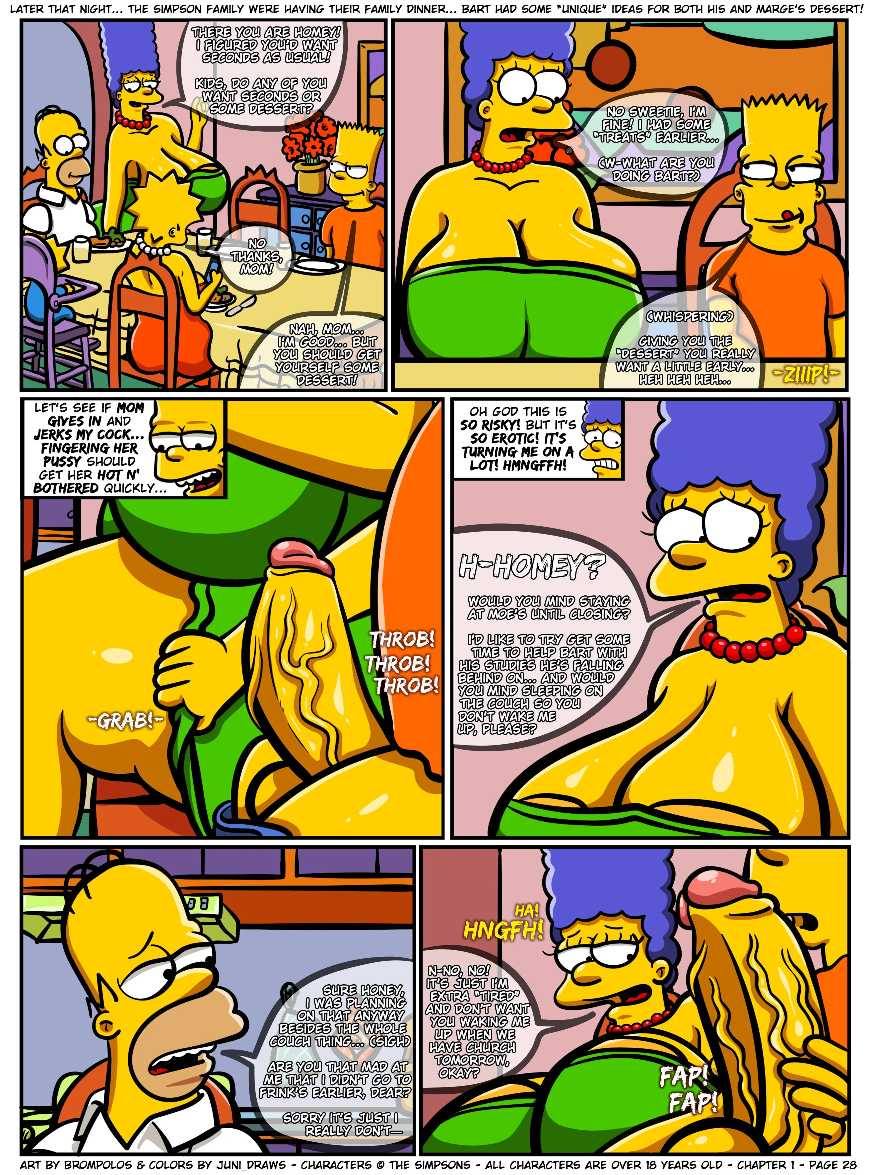 The Sexensteins (The Simpsons) - 1. The Sexensteins - Chapter 1 [Brompolos] - Page 29