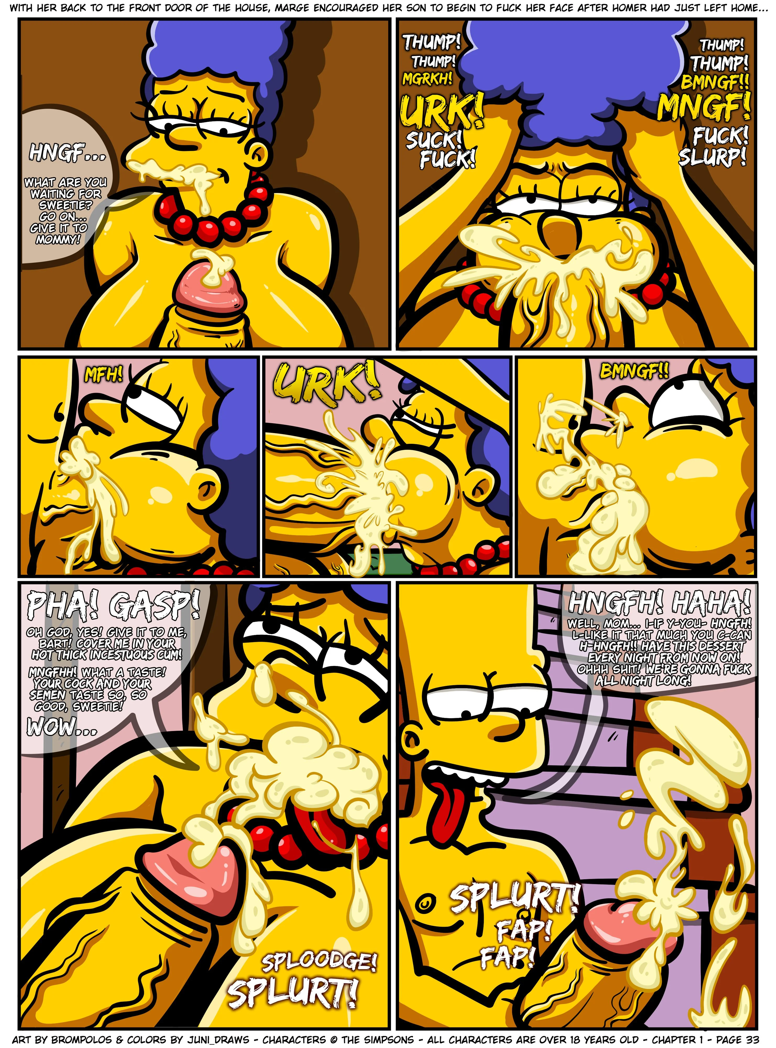 The Sexensteins (The Simpsons) - 1. The Sexensteins - Chapter 1 [Brompolos] - Page 34