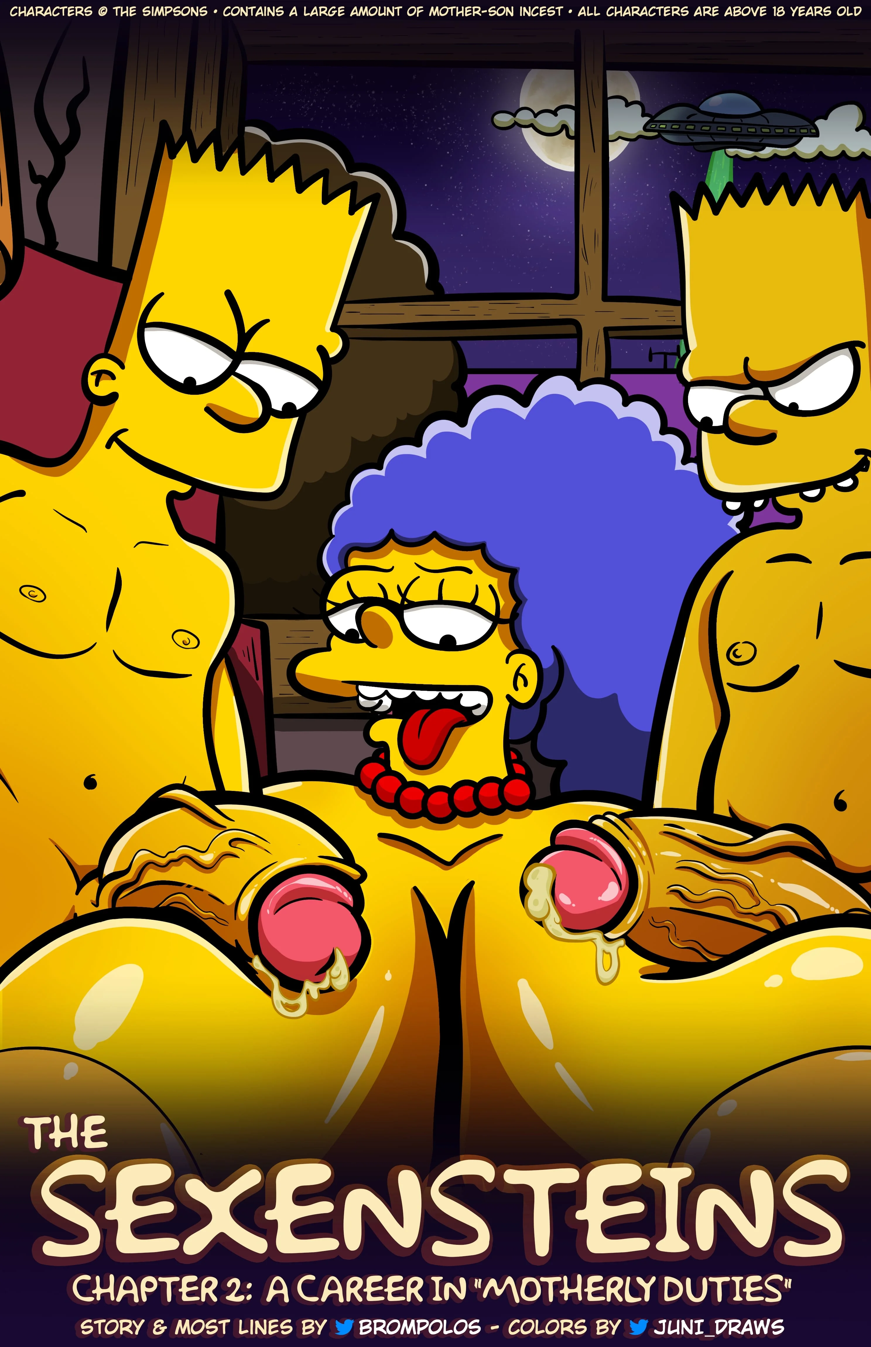 The Sexensteins (The Simpsons) - 2. The Sexensteins - Chapter 2, A Career in "Motherly Duties" - Page 1