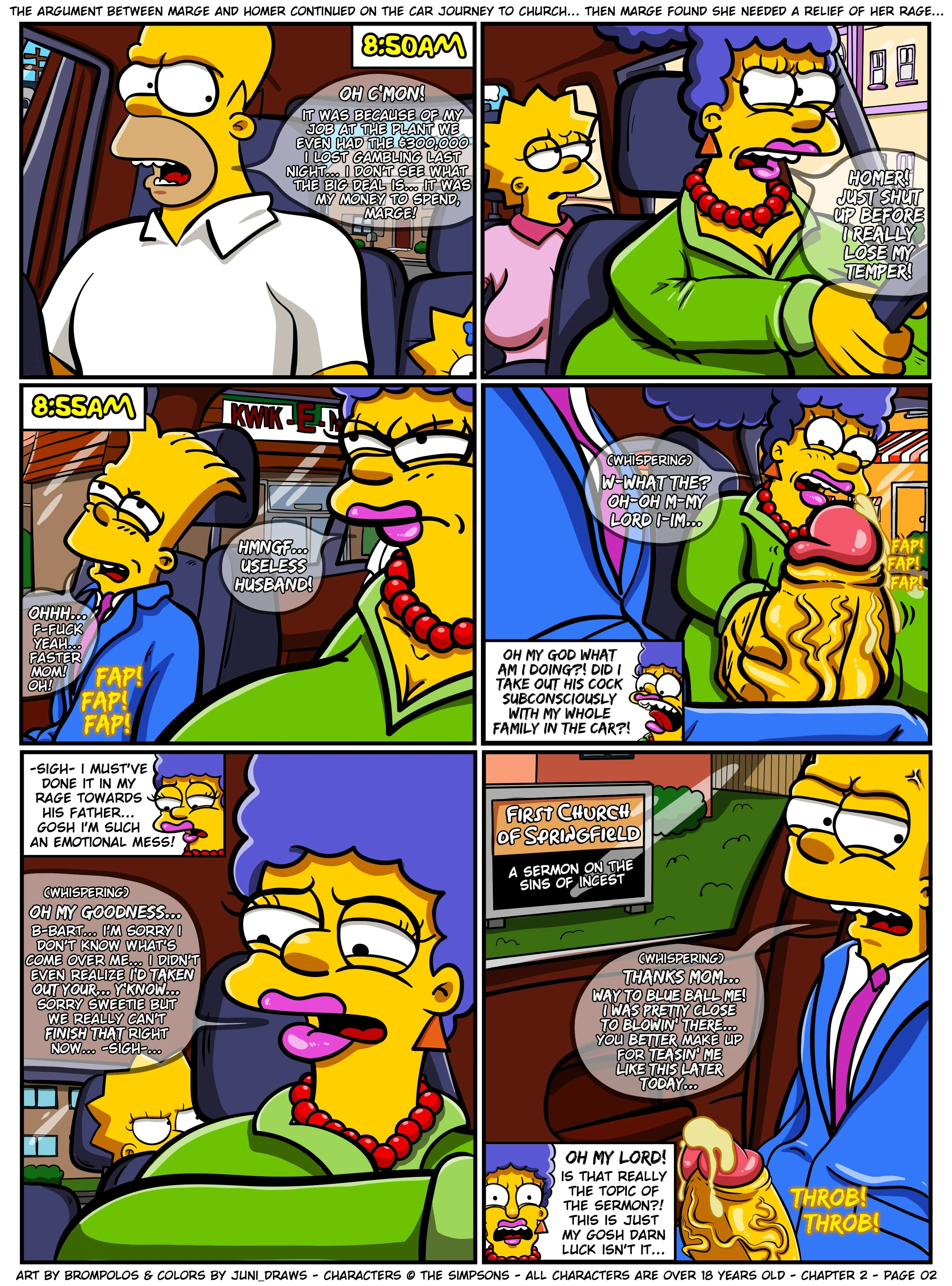 The Sexensteins (The Simpsons) - 2. The Sexensteins - Chapter 2, A Career in "Motherly Duties" - Page 4