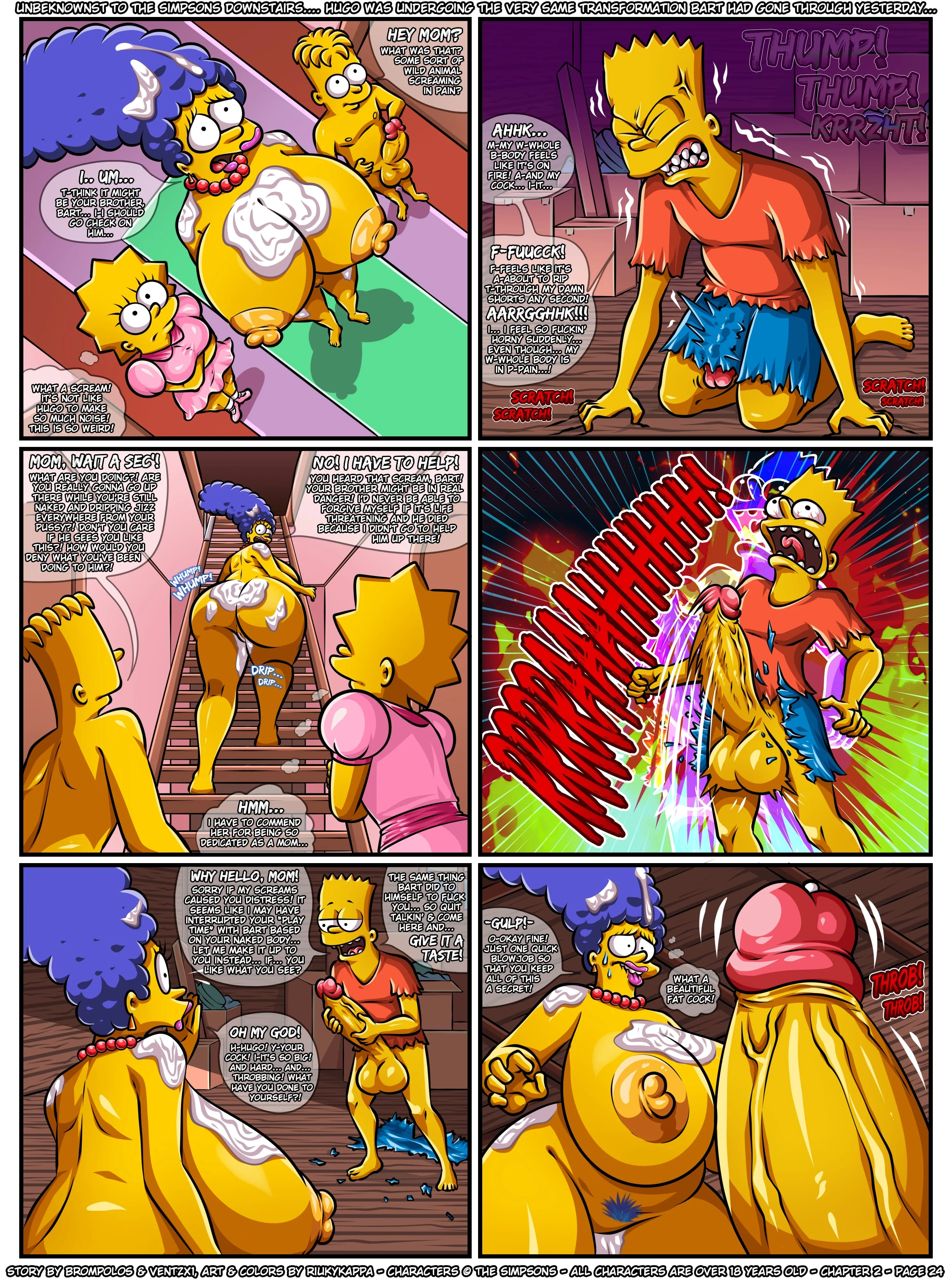 The Sexensteins (The Simpsons) - 2. The Sexensteins - Chapter 2, A Career in "Motherly Duties" - Page 26