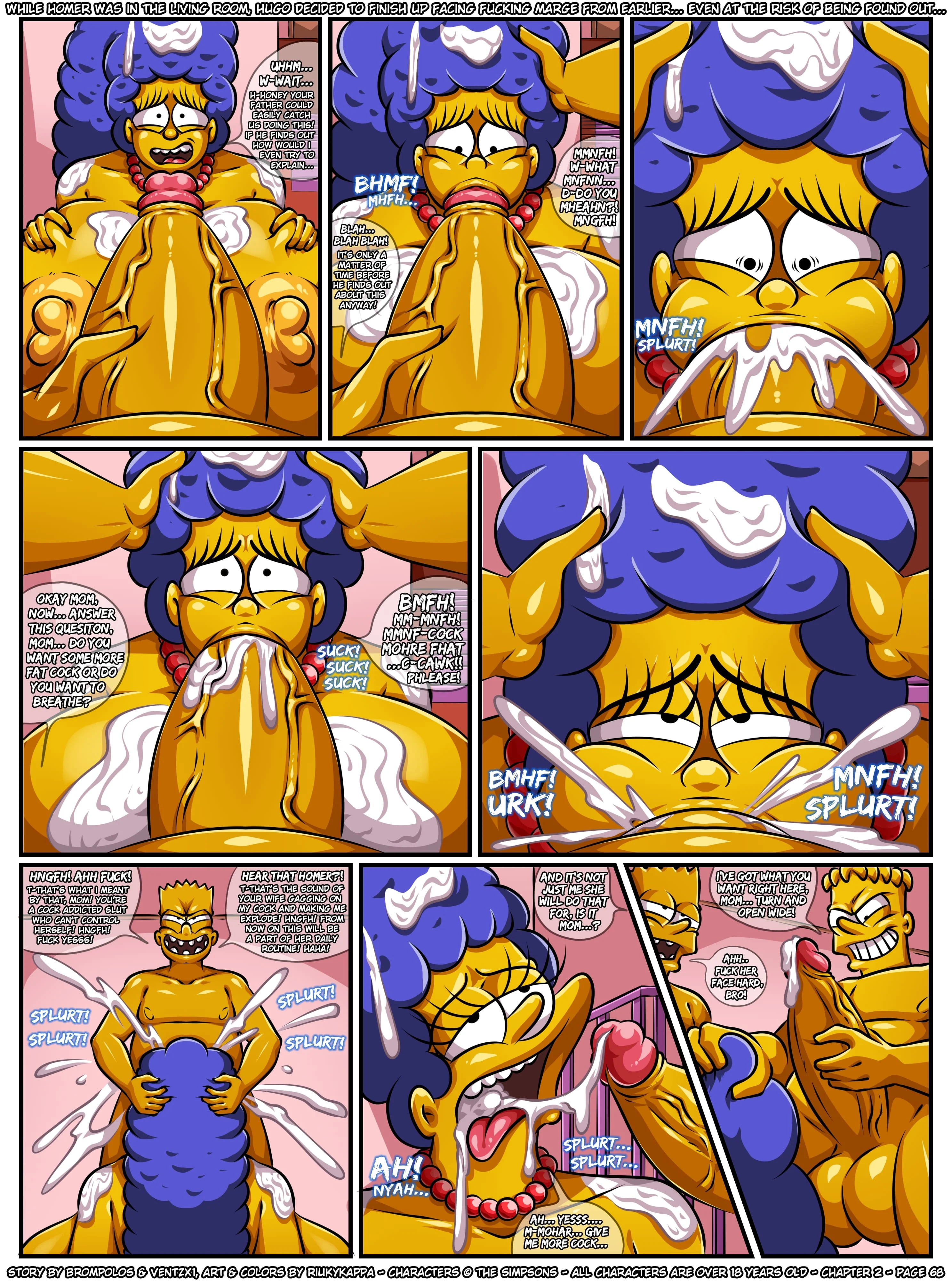 The Sexensteins (The Simpsons) - 2. The Sexensteins - Chapter 2, A Career in "Motherly Duties" - Page 70