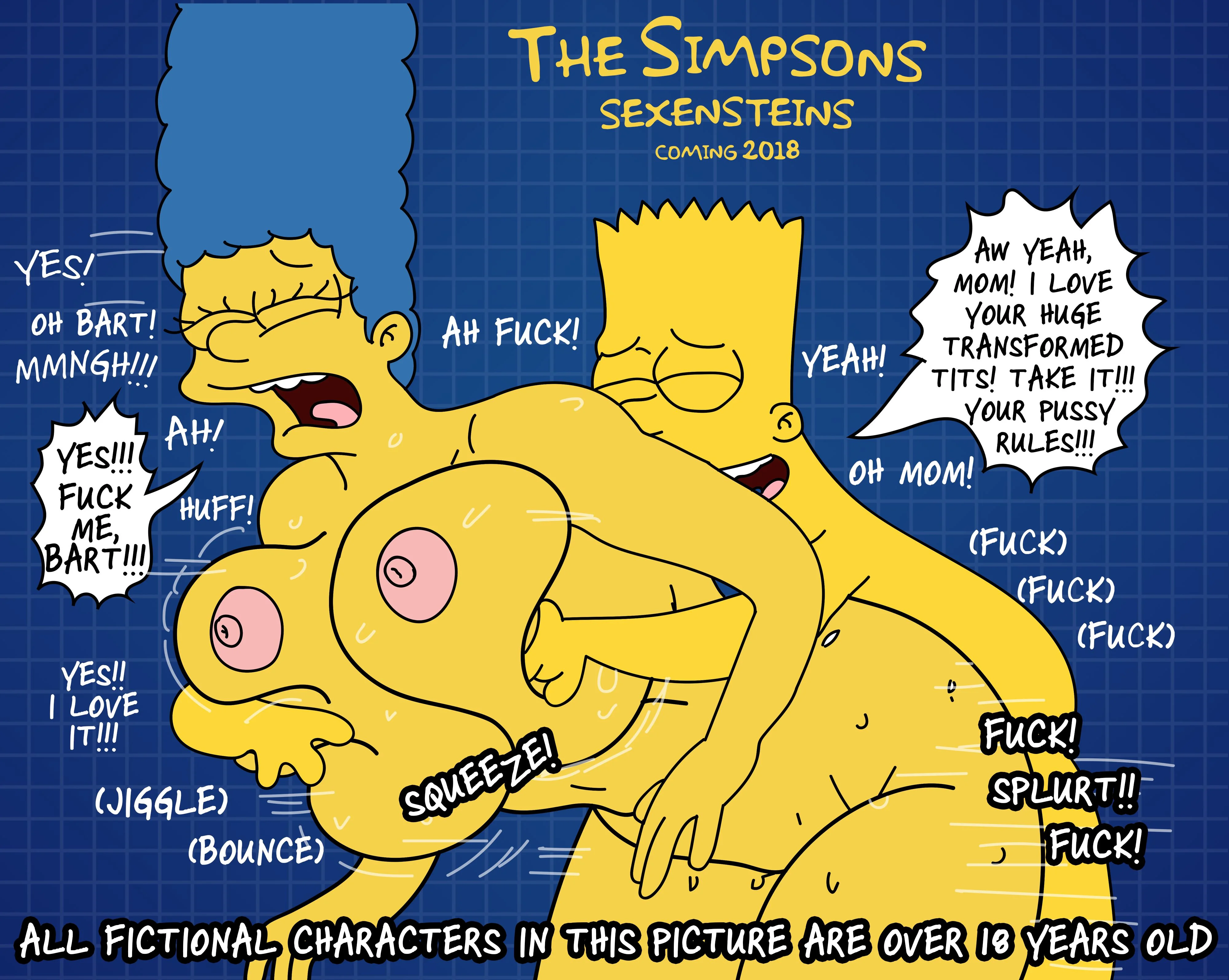 The Sexensteins (The Simpsons) - 0. The Sexensteins [Brompolos] - Page 3