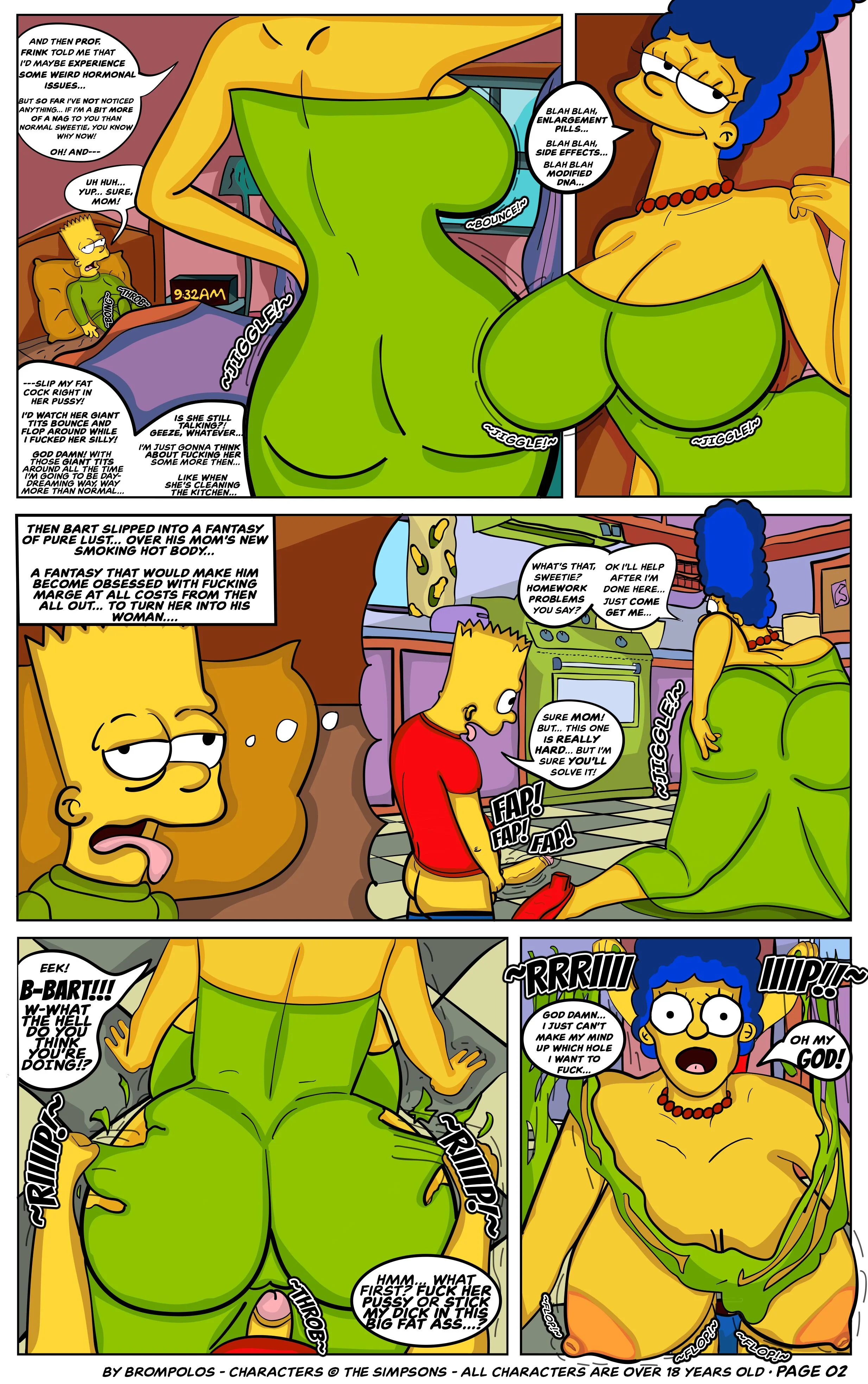 The Sexensteins (The Simpsons) - 0. The Sexensteins [Brompolos] - Page 5
