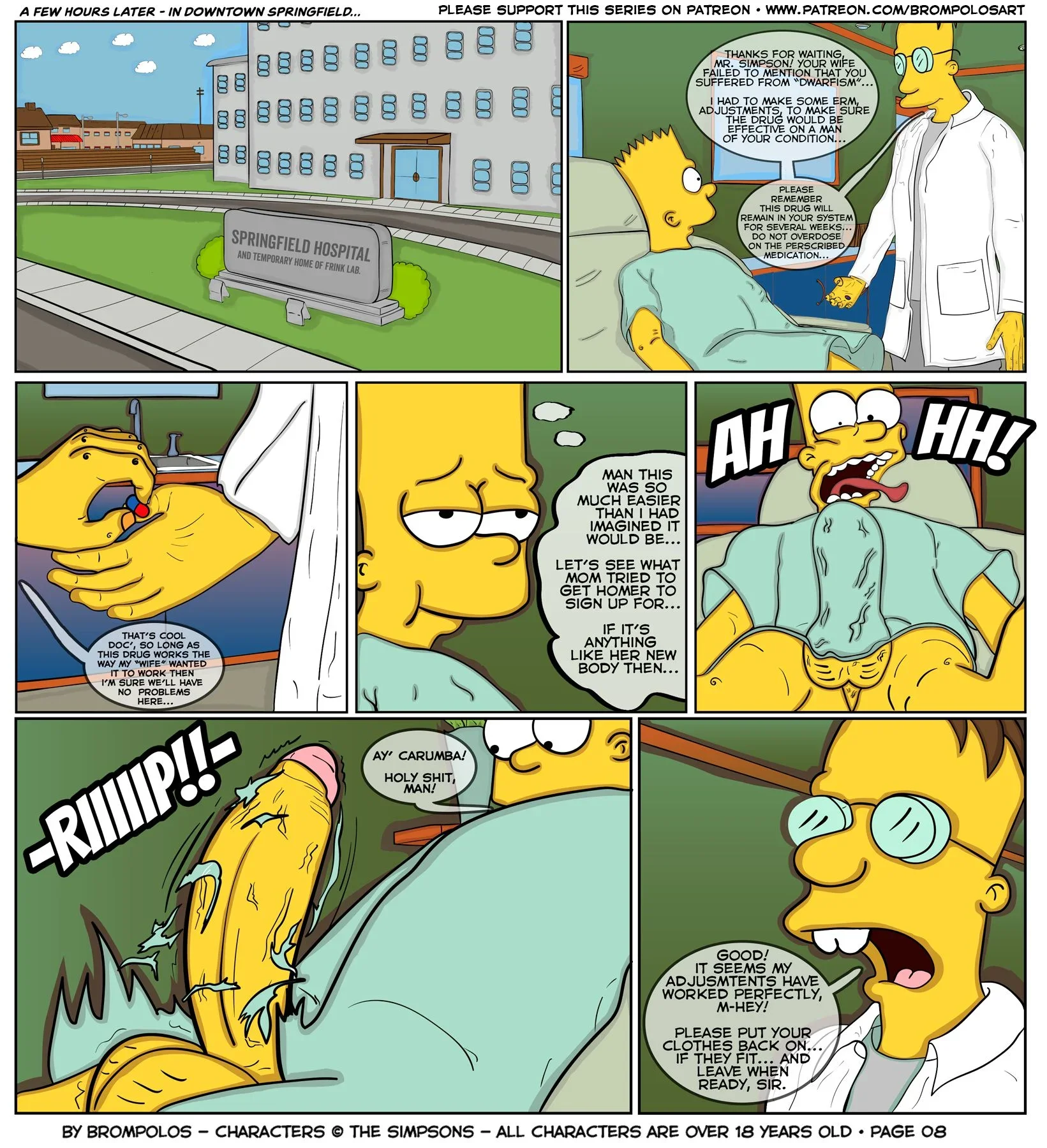 The Sexensteins (The Simpsons) - 0. The Sexensteins [Brompolos] - Page 11