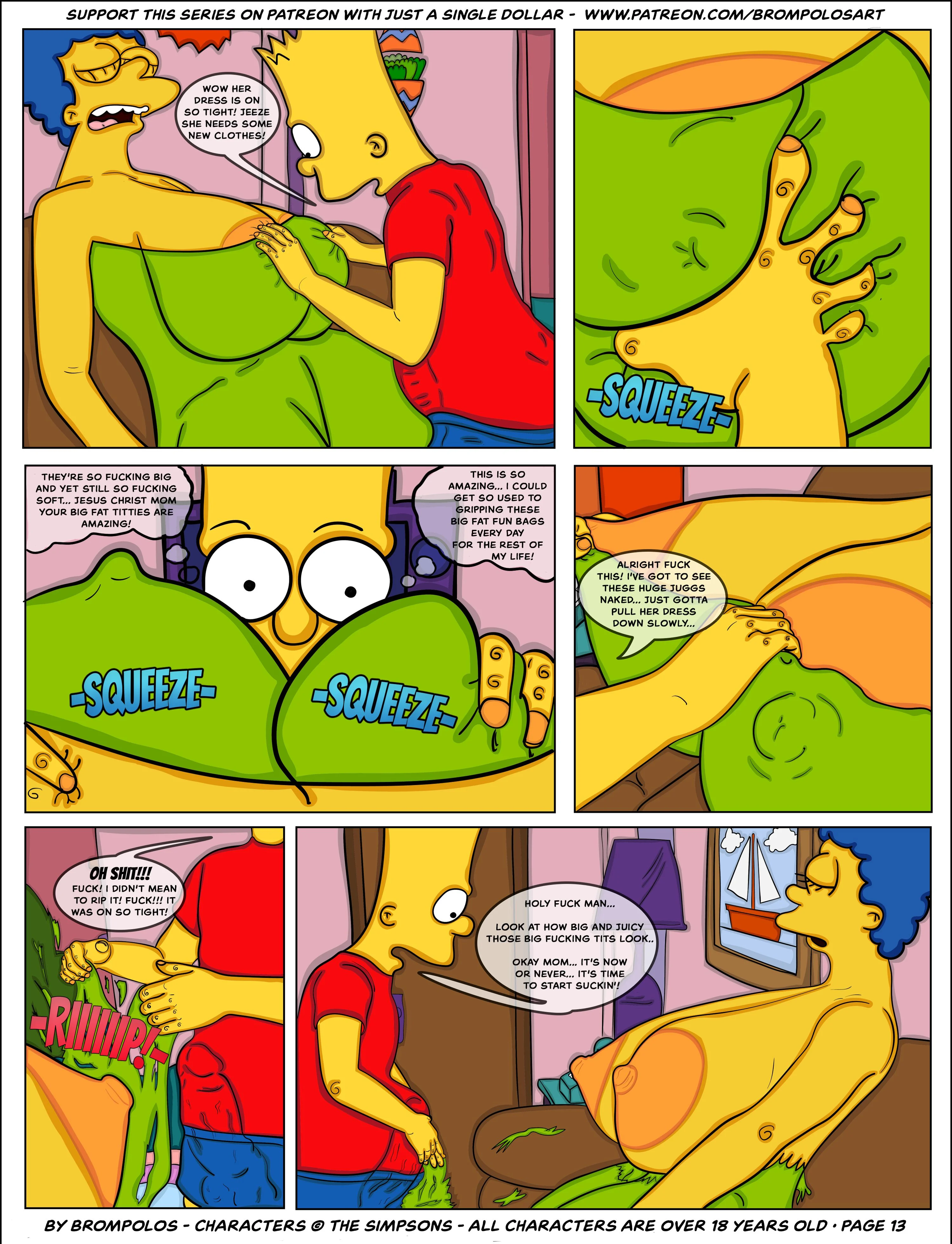 The Sexensteins (The Simpsons) - 0. The Sexensteins [Brompolos] - Page 16