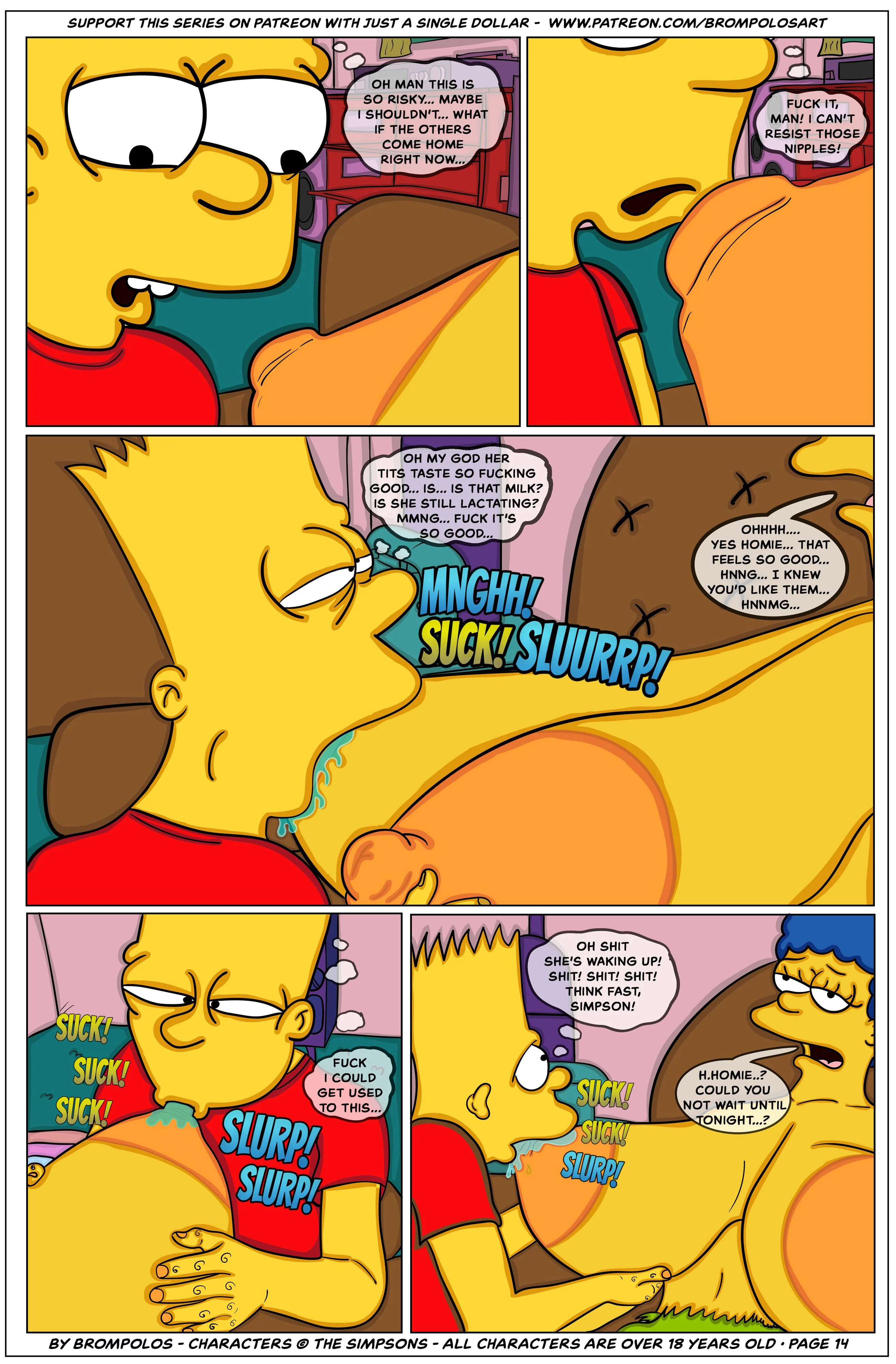 The Sexensteins (The Simpsons) - 0. The Sexensteins [Brompolos] - Page 17