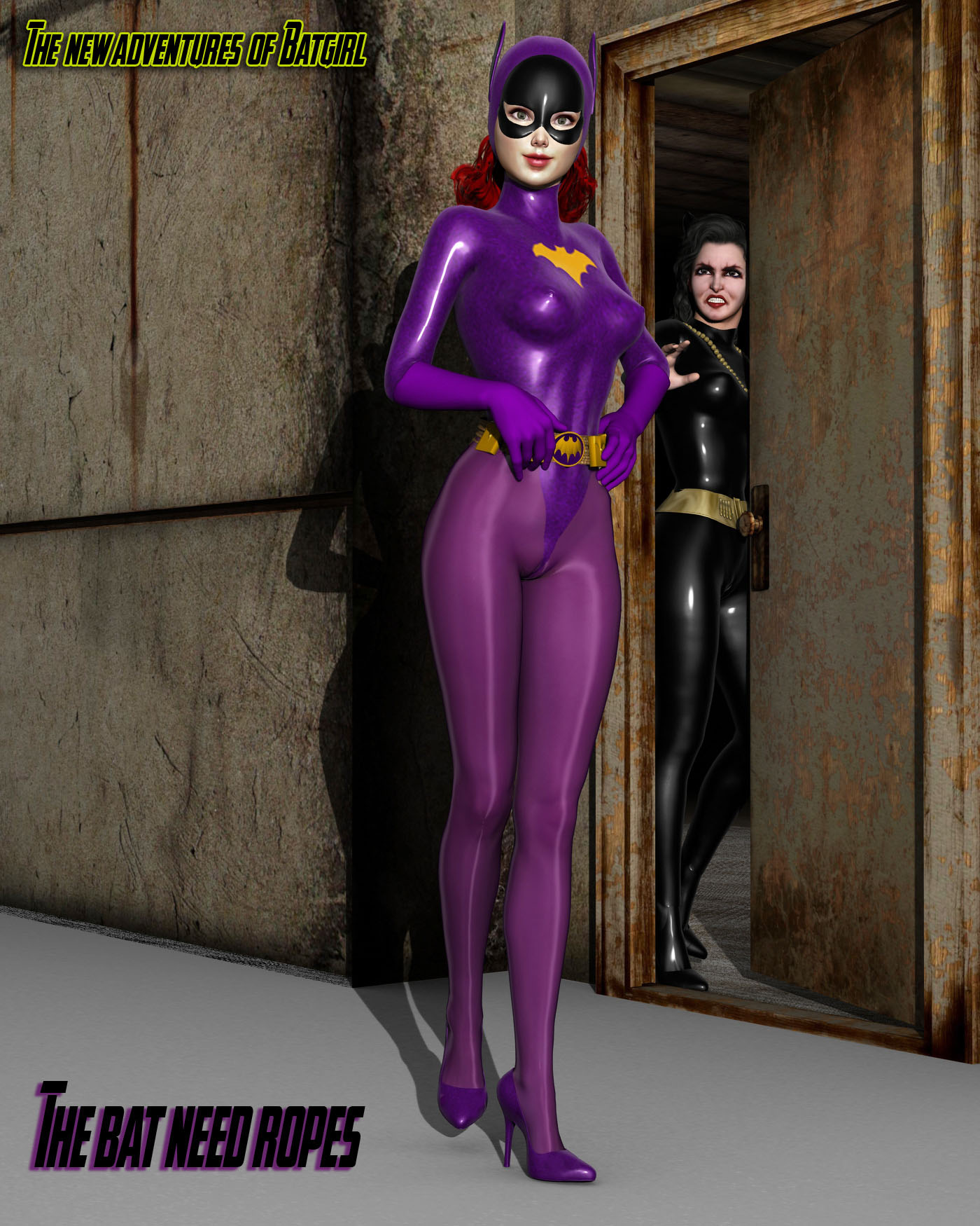 The Bat Need Ropes [Yvonne Craig] –  The Bat Need Ropes | 3D Adult Porn Comics