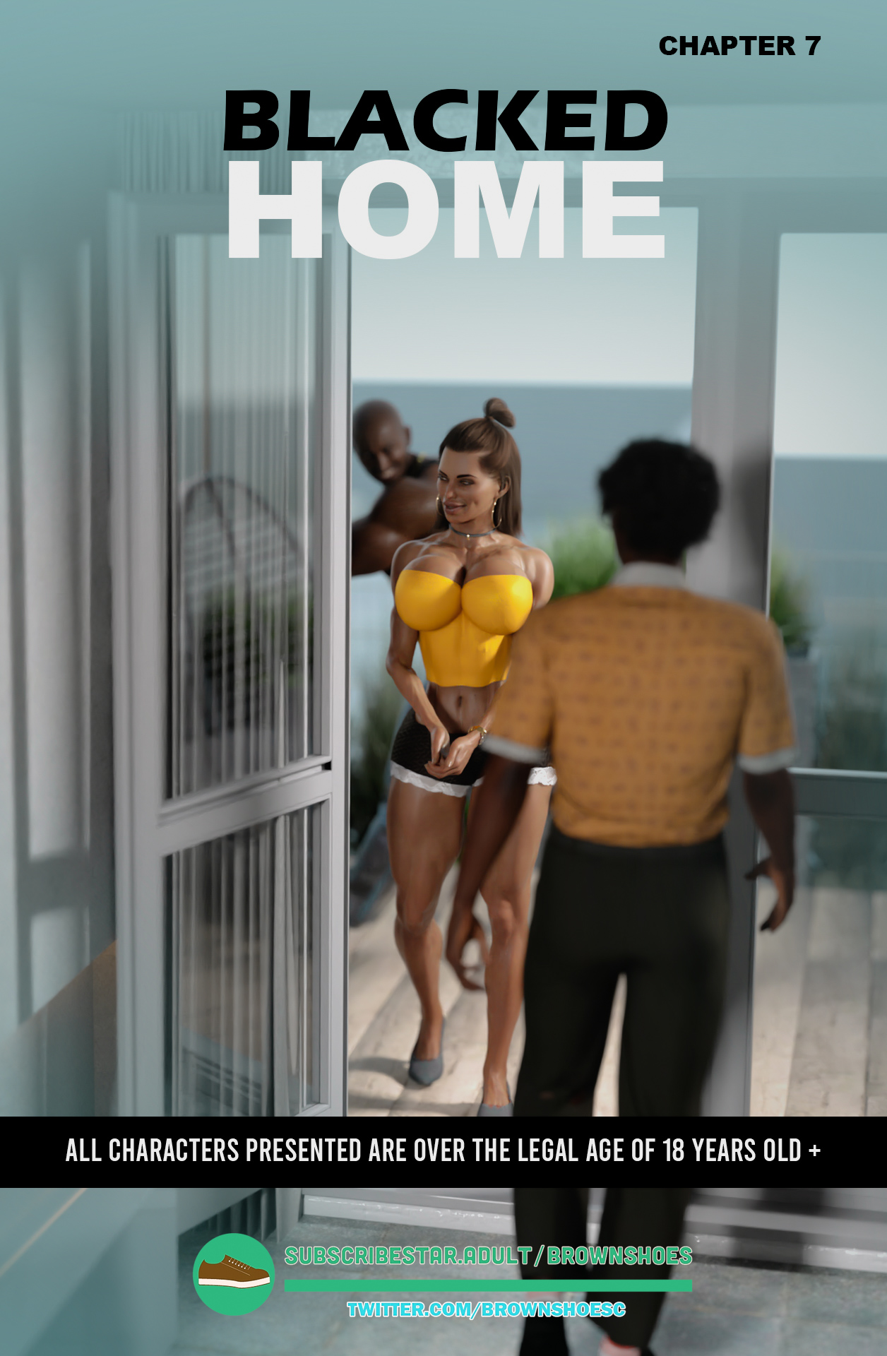 Blacked Home [Brown Shoes] – Blacked Home 07 | 3D Adult Porn Comics