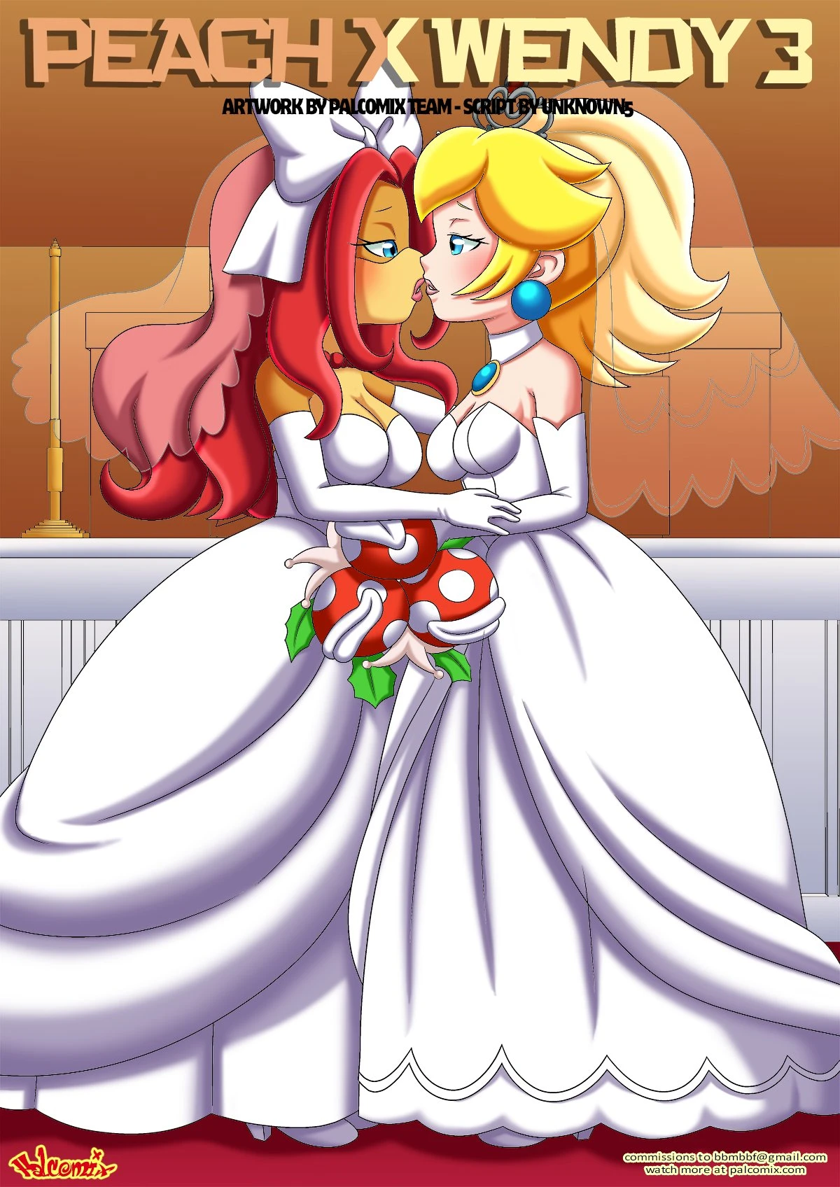 Peach X Wendy [Palcomix] - 3 . Peach X Wendy - Chapter 3 (Mario) [Palcomix] - Page 1