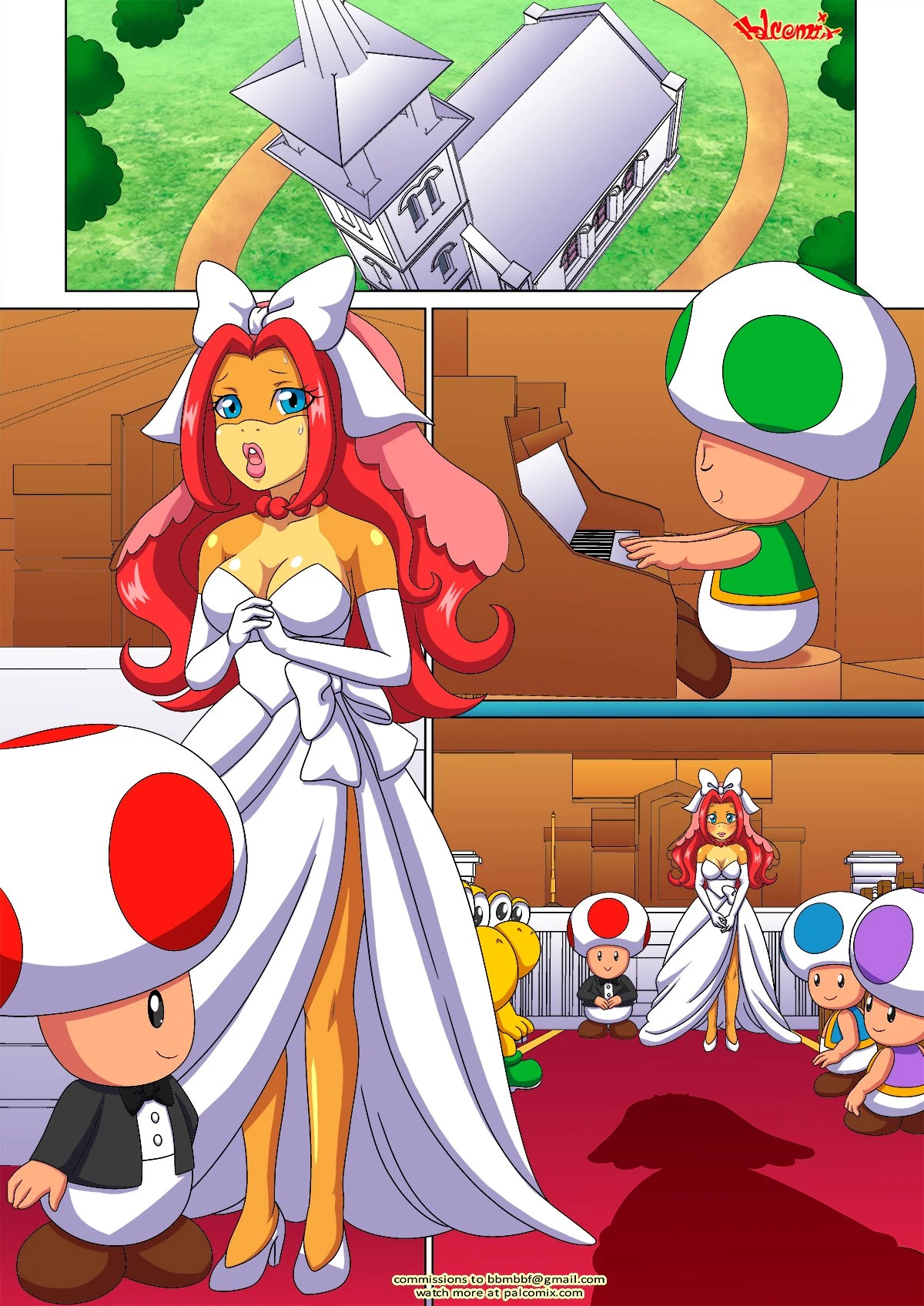 Peach X Wendy [Palcomix] - 3 . Peach X Wendy - Chapter 3 (Mario) [Palcomix] - Page 2