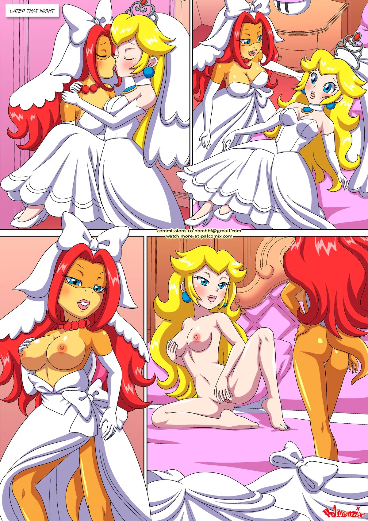 Peach X Wendy [Palcomix] - 3 . Peach X Wendy - Chapter 3 (Mario) [Palcomix] - Page 5