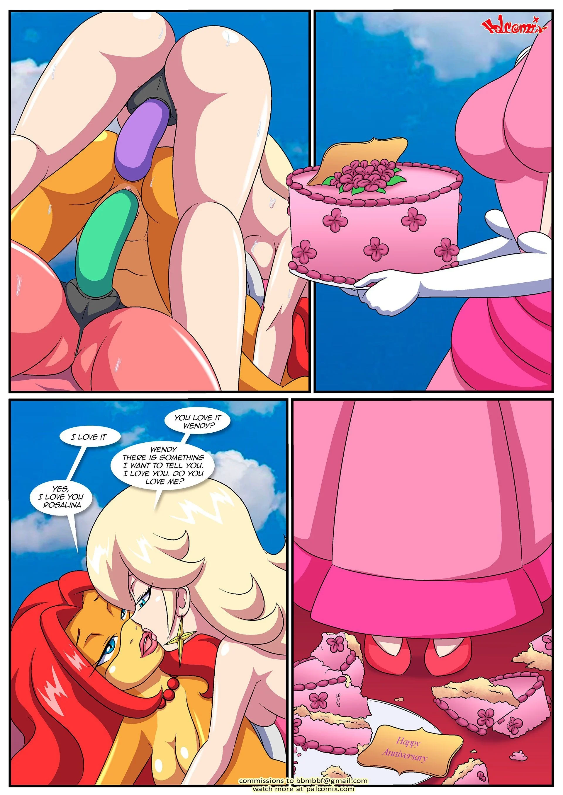Peach X Wendy [Palcomix] - 4 . Peach X Wendy - Chapter 4 (Mario) [Palcomix] - Page 20