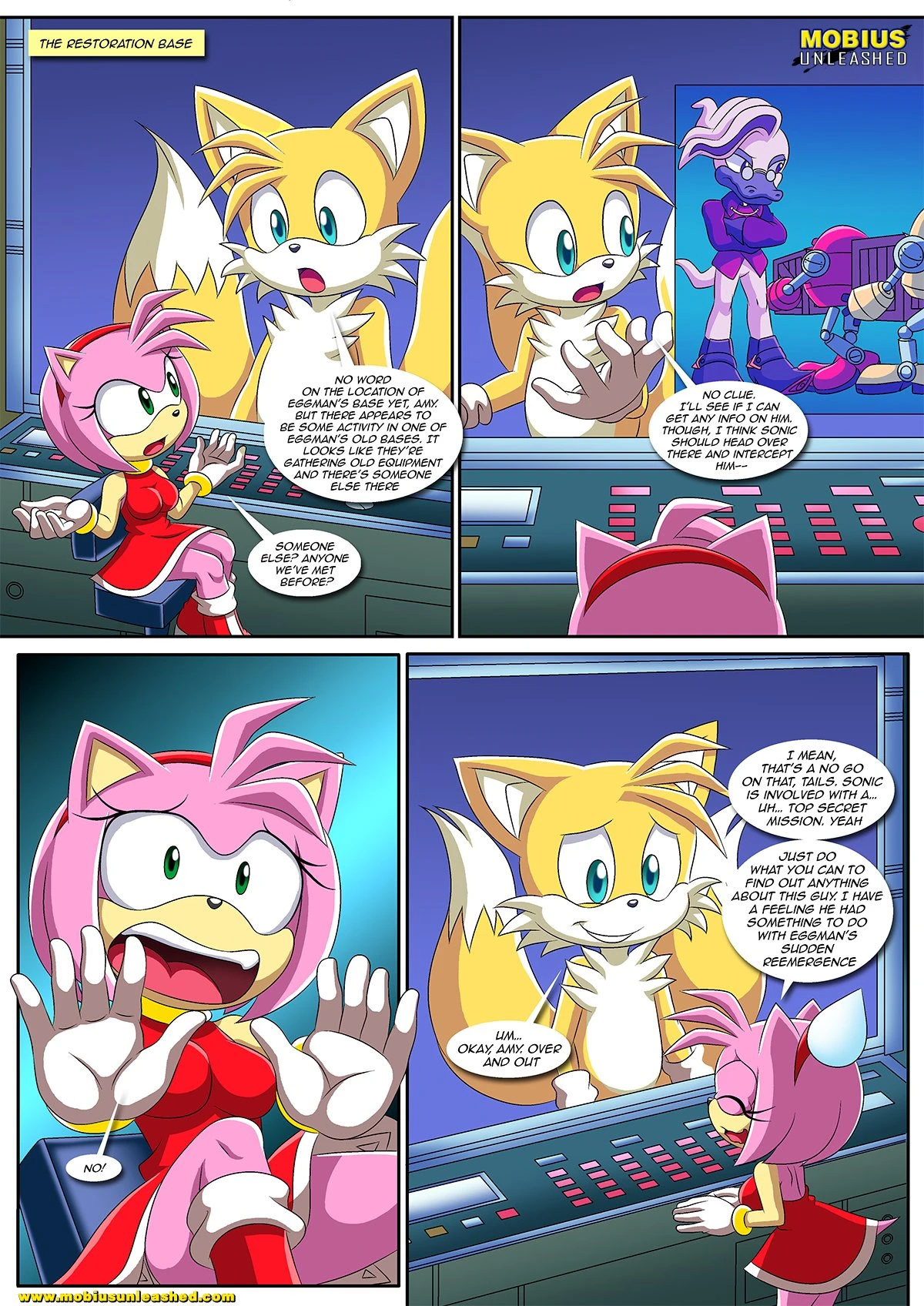 The Mayhem Of The Kinky Virus [Palcomix] - 2 . The Mayhem of the Kinky Virus - Chapter 2 (Sonic the Hedgehog) [Palcomix] - Page 4