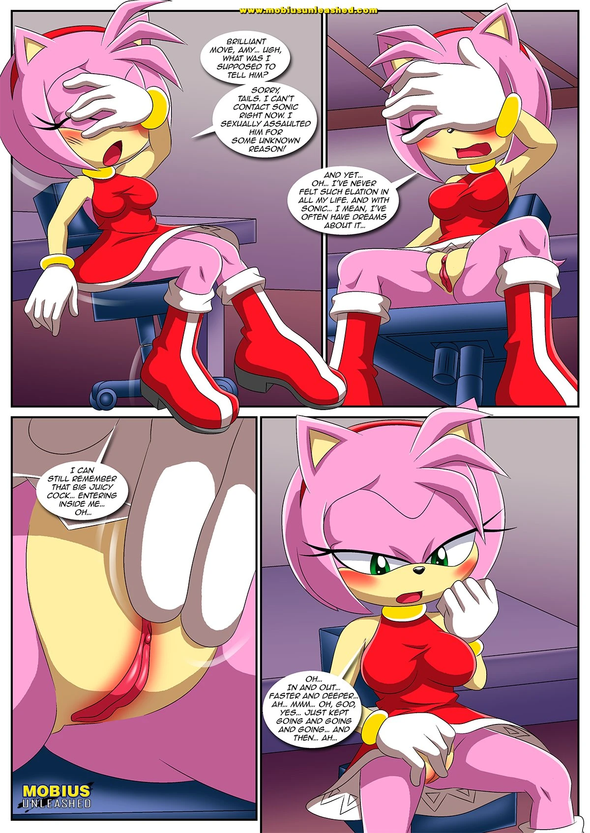 The Mayhem Of The Kinky Virus [Palcomix] - 2 . The Mayhem of the Kinky Virus - Chapter 2 (Sonic the Hedgehog) [Palcomix] - Page 5