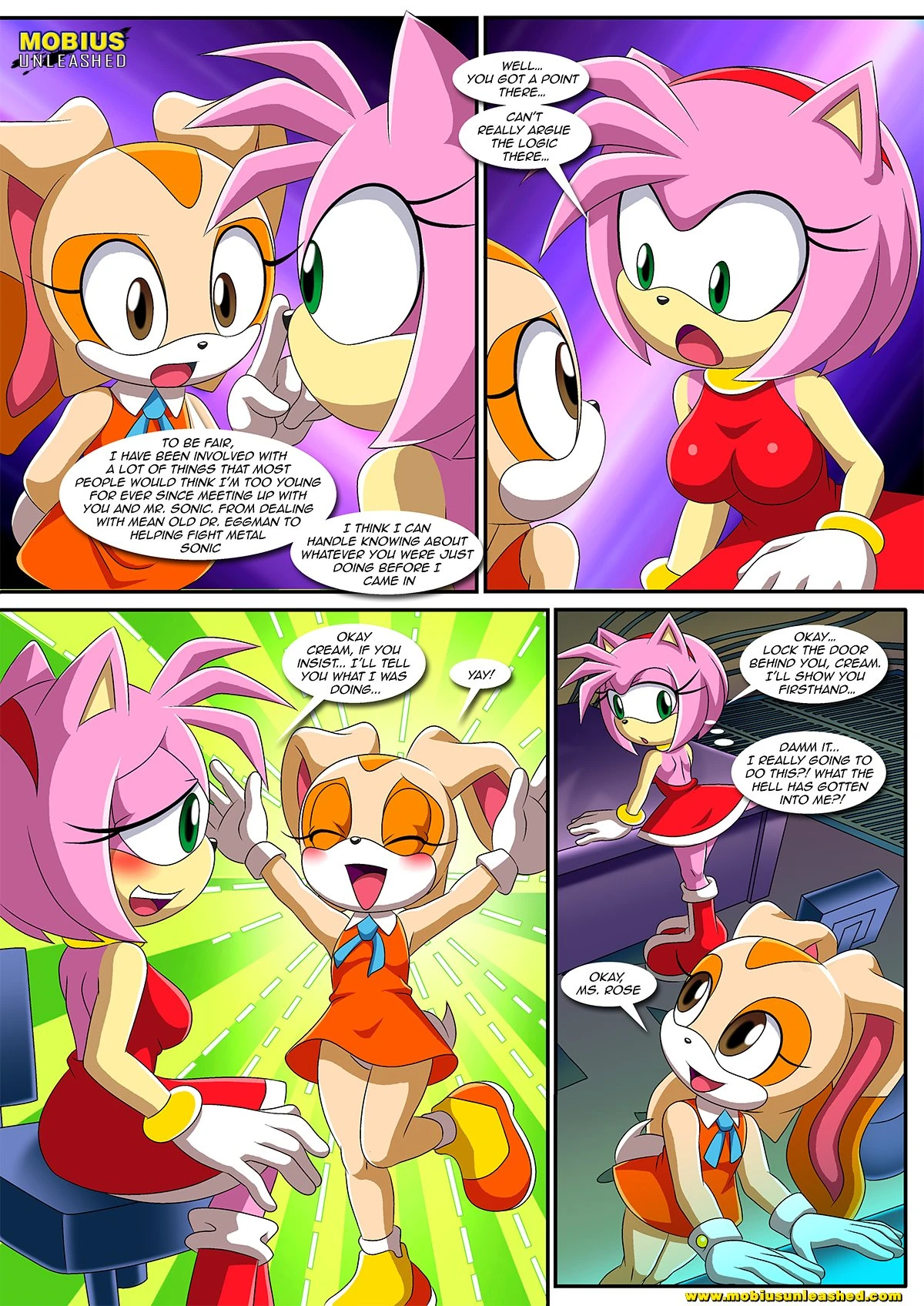 The Mayhem Of The Kinky Virus [Palcomix] - 2 . The Mayhem of the Kinky Virus - Chapter 2 (Sonic the Hedgehog) [Palcomix] - Page 8