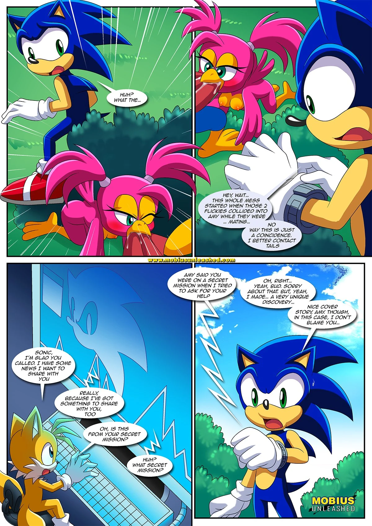 The Mayhem Of The Kinky Virus [Palcomix] - 2 . The Mayhem of the Kinky Virus - Chapter 2 (Sonic the Hedgehog) [Palcomix] - Page 19