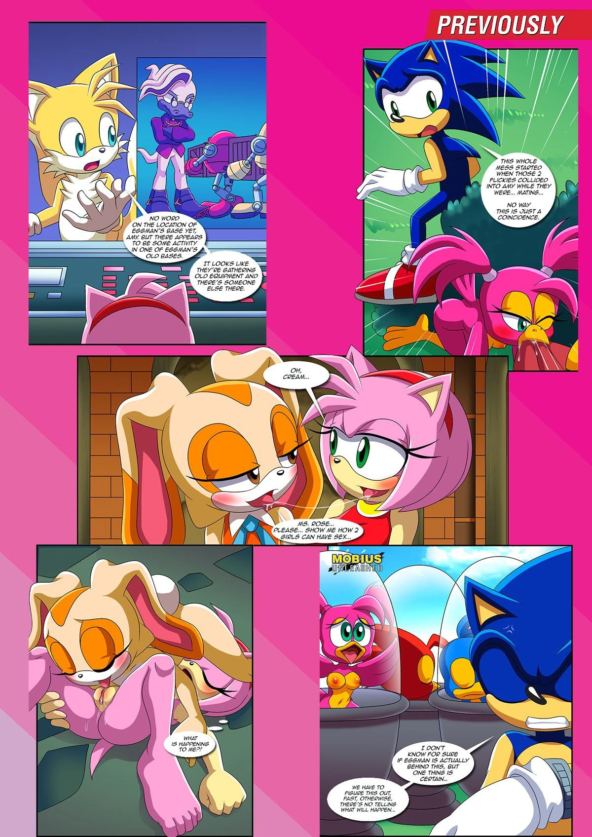 The Mayhem Of The Kinky Virus [Palcomix] - 3 . The Mayhem of the Kinky Virus - Chapter 3 (Sonic the Hedgehog) [Palcomix] - Page 2